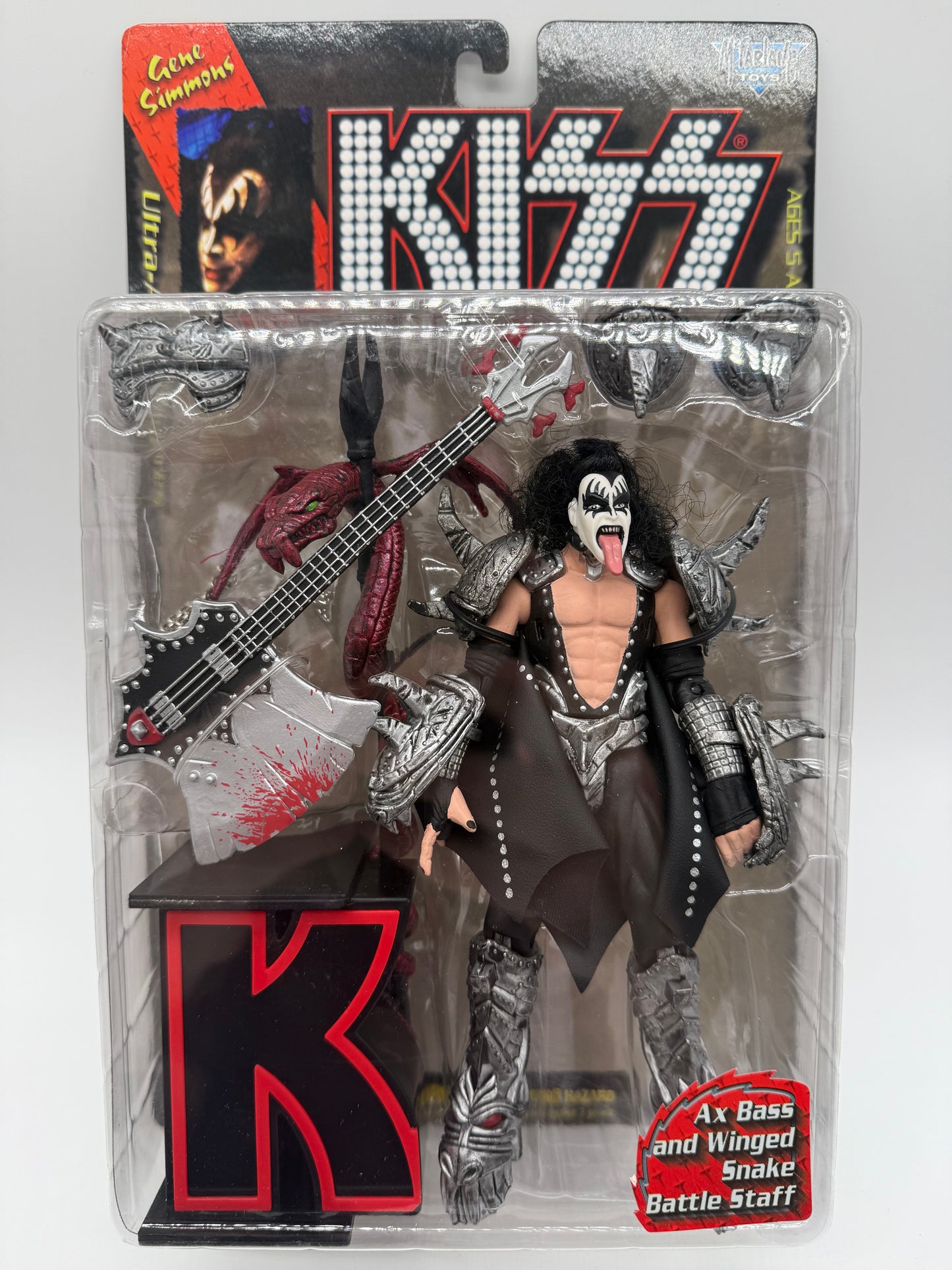 McFarlane Toys 1997 Kiss Ultra Action Figures Set