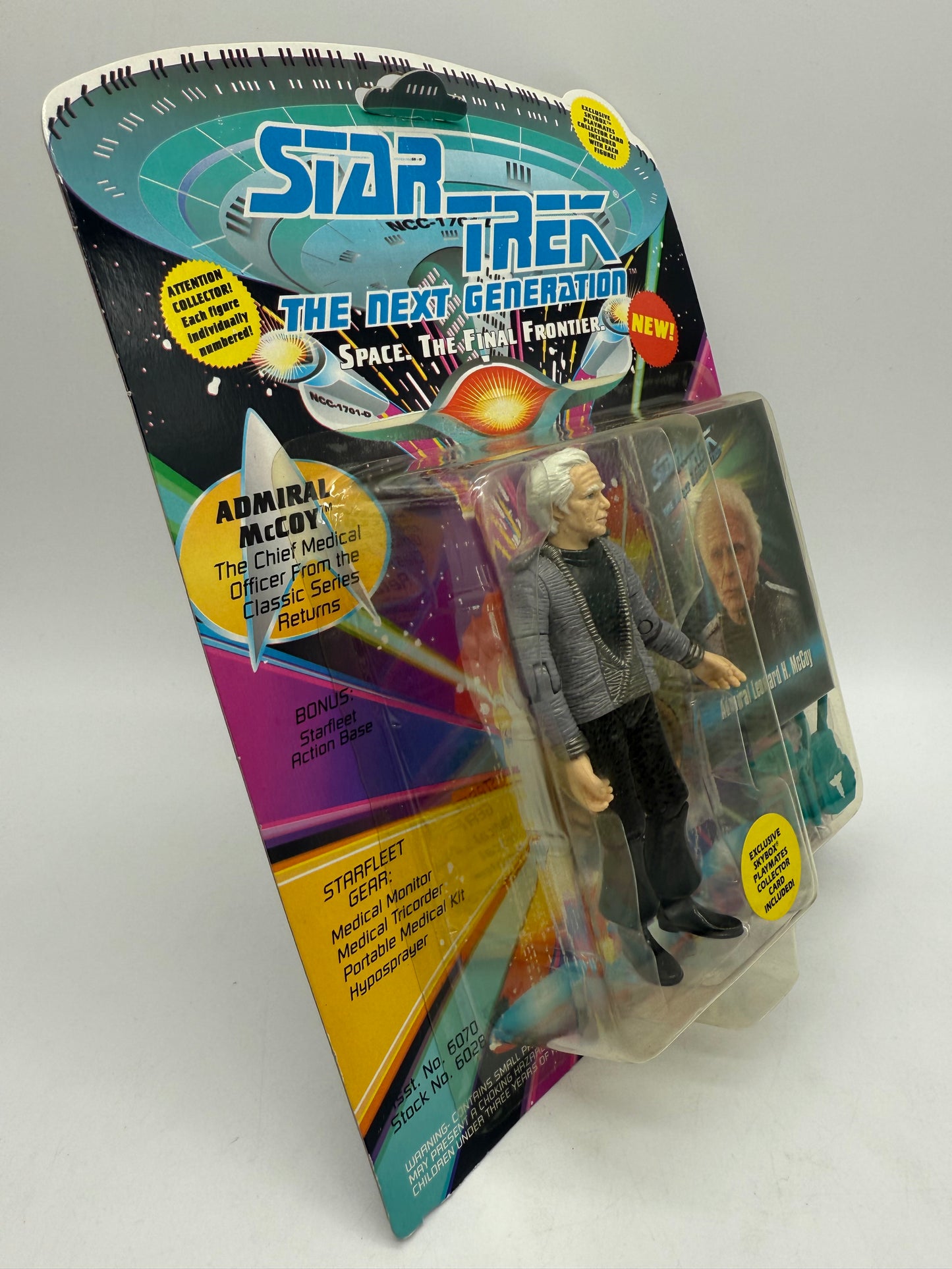 Playmates 1993 Star Trek Next Generation Admiral Leonard H. McCoy