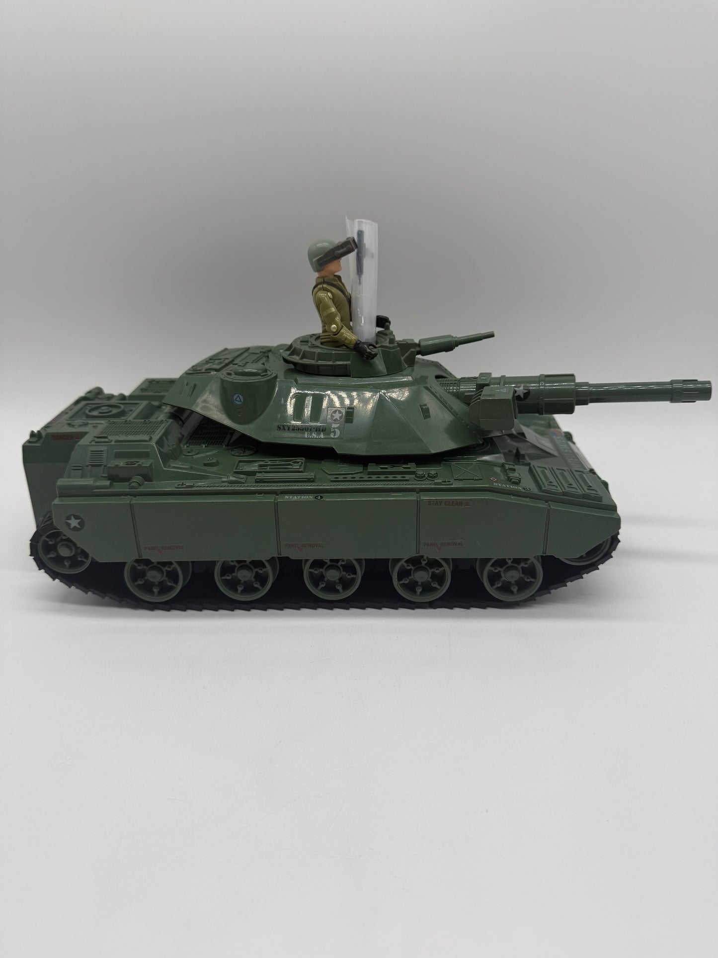 Vintage G.I. Joe MOBAT Motorized Battle Tank With Steeler 1982 Hasbro