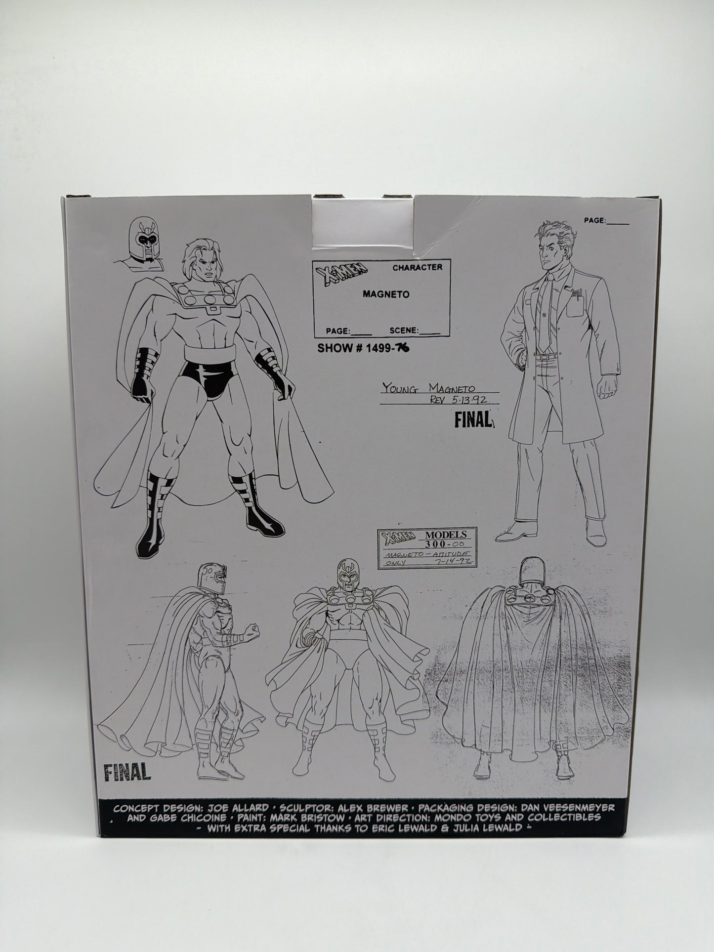 Mondo 2023 SDCC Exclusive 1/6 Marvel X-Men Animated Series Magneto