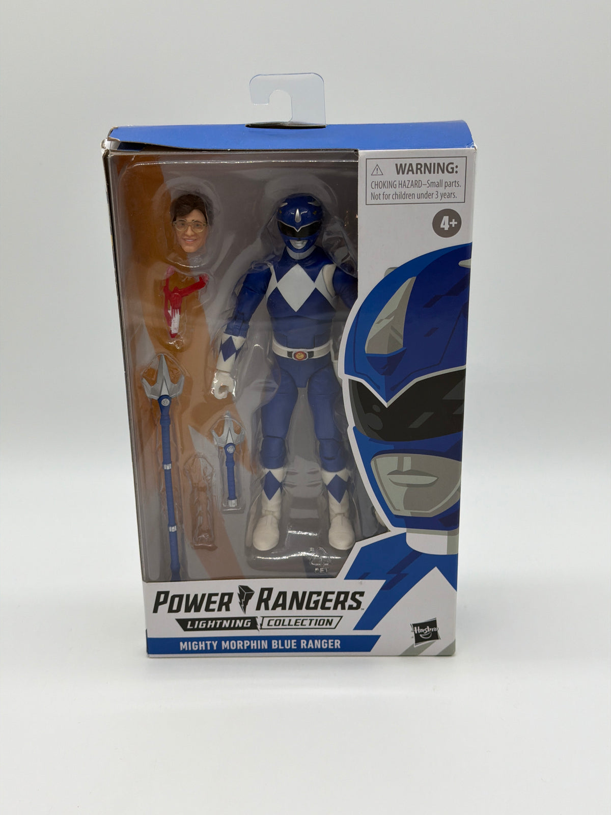 Hasbro 2020 Power Rangers Lightning Collection Mighty Morphin Blue Ranger Action Figure