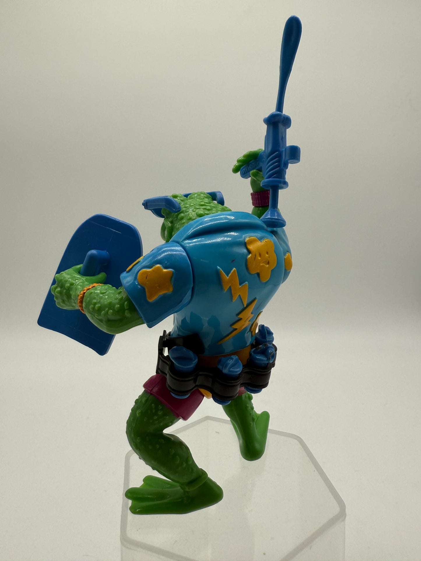 TMNT Vintage Genghis Frog 1989 Playmates