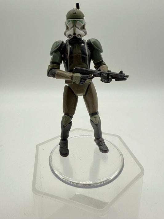 Star Wars ROTS Republic Commander Gree Clone Trooper 2004 Hasbro