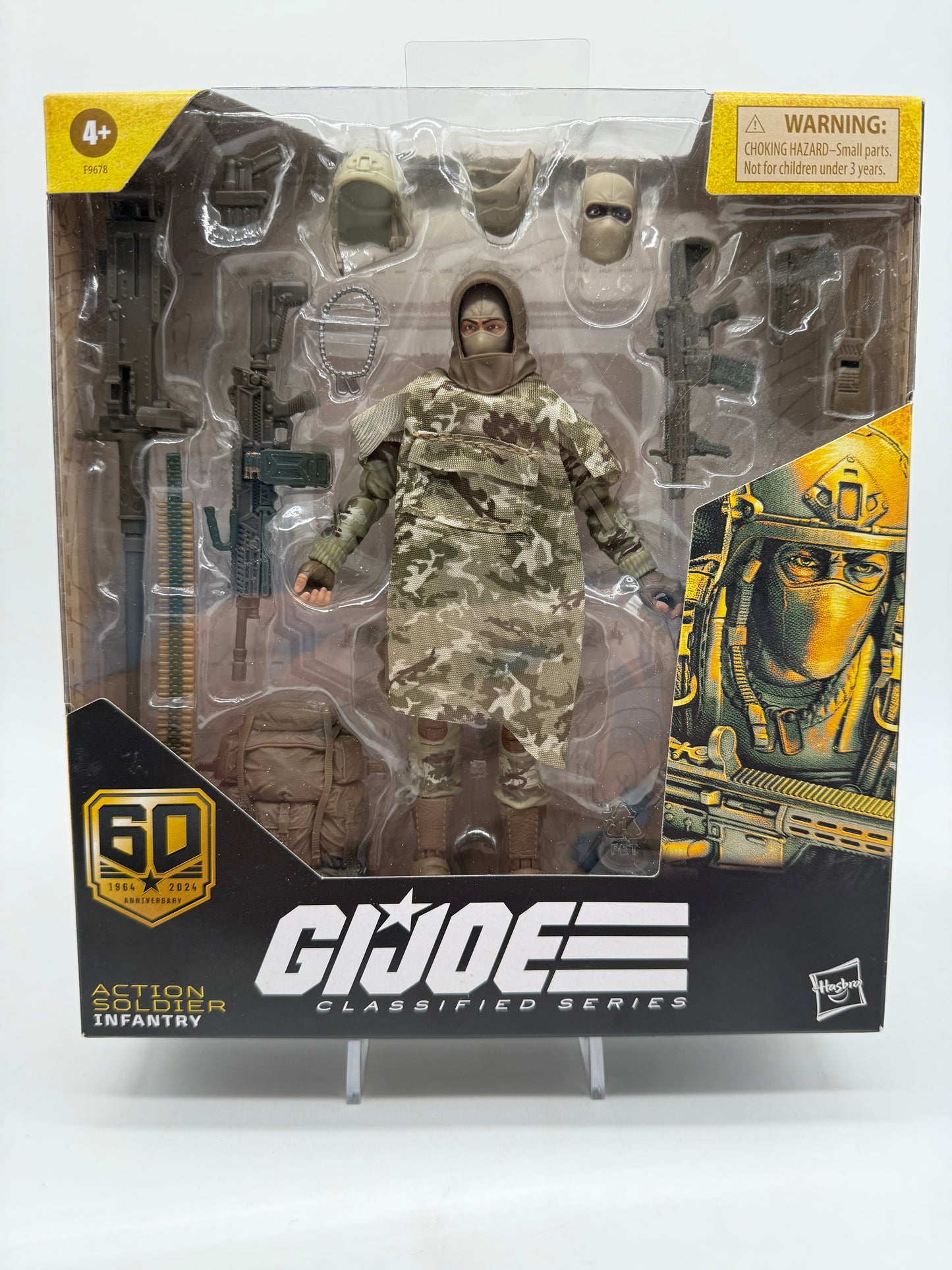 Hasbro 2024 G.I.Joe 60th Anniversary Classified Series Action Soldier Infantry
