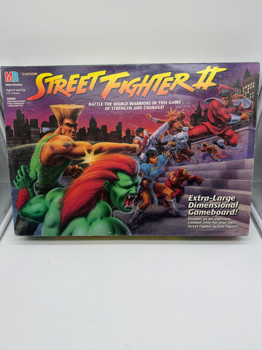 Street Fighter 2 Battle The World Warriors In This Game of Strength and Courage 1994 Hasbro