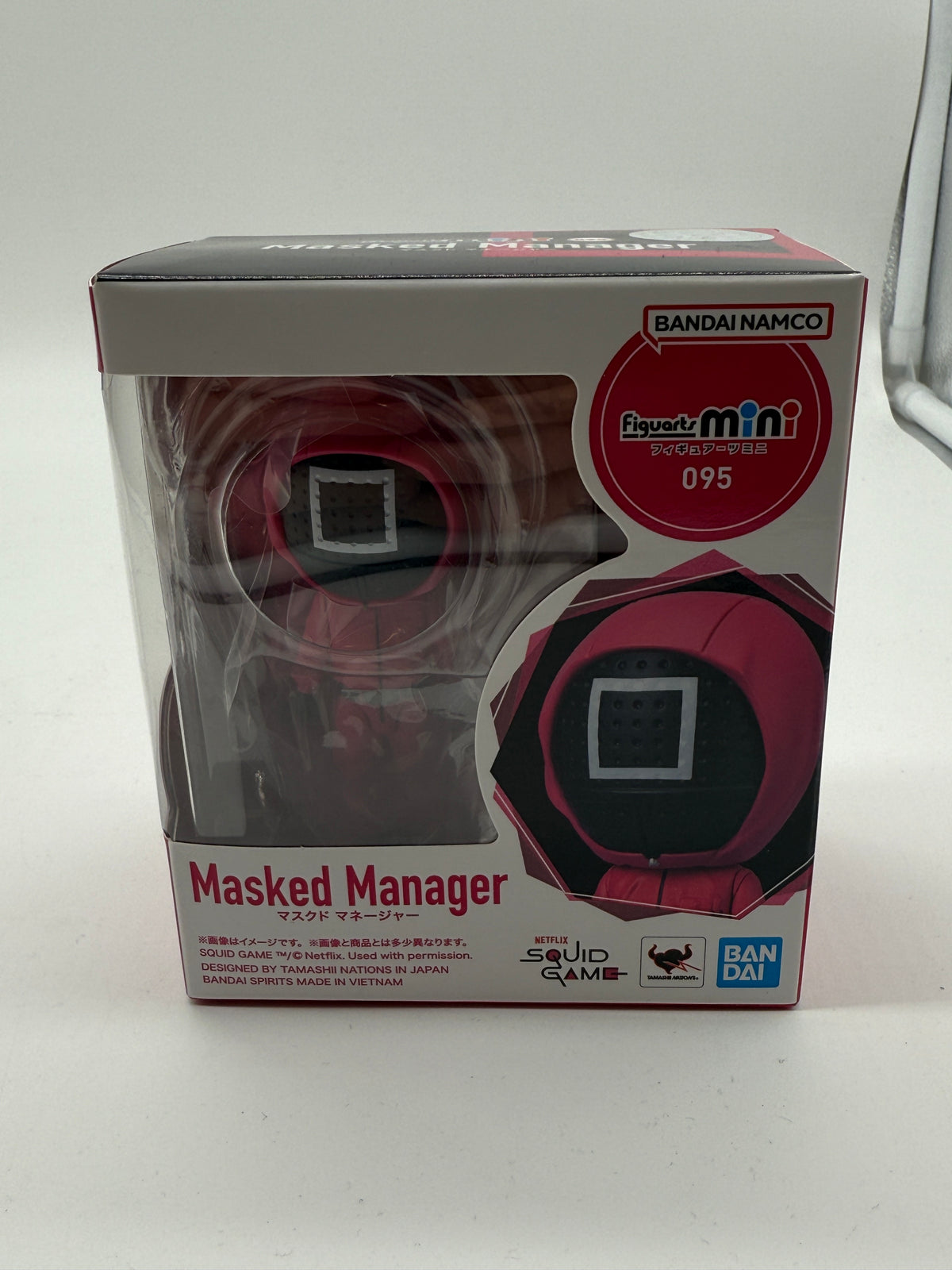 Squid Gamees Masked Worker "Square" 2019 Bandai, photo 1 of 6
