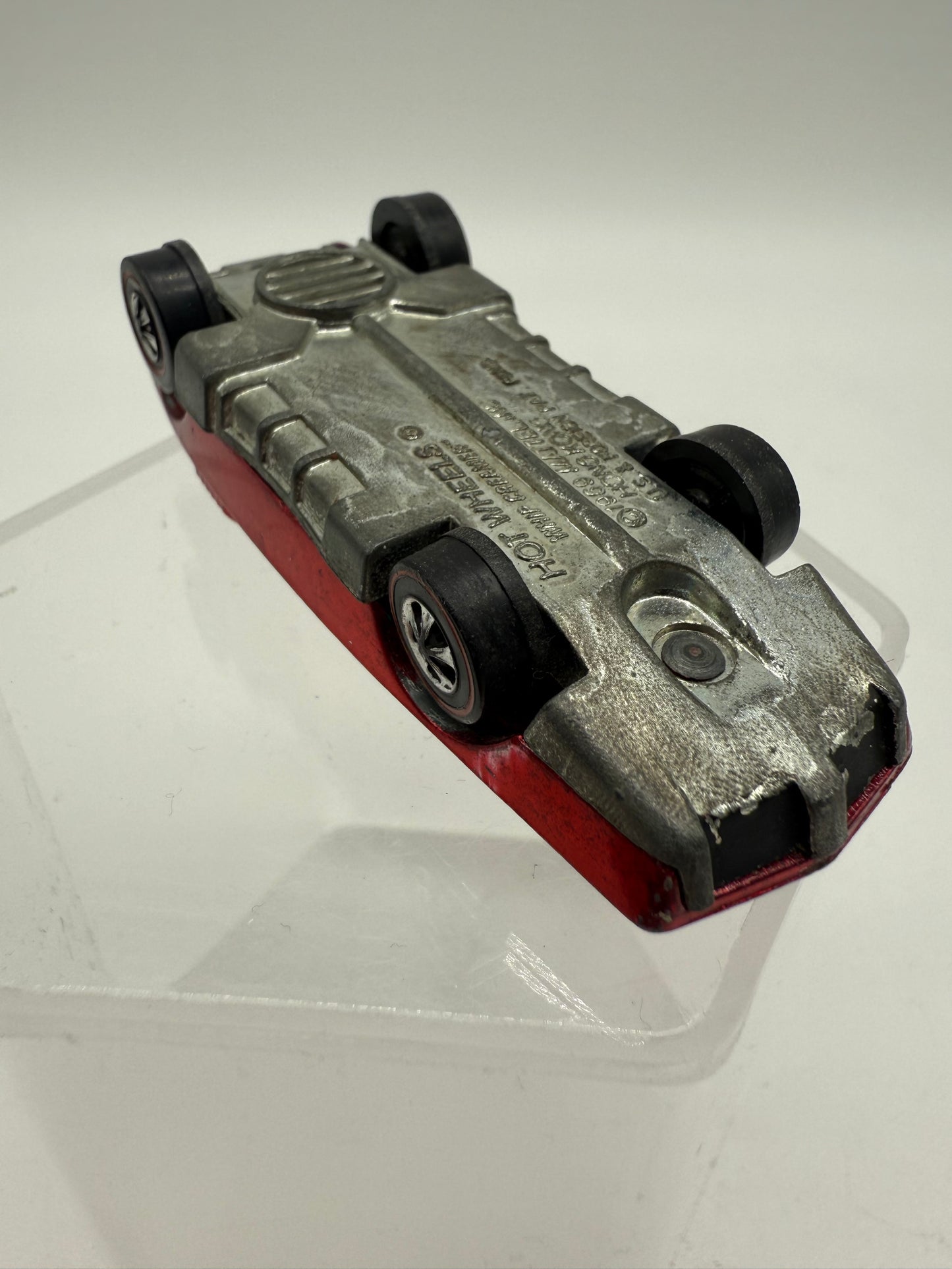 Hot Wheels Vintage 1969 Redline Whip Creamer Red Loose