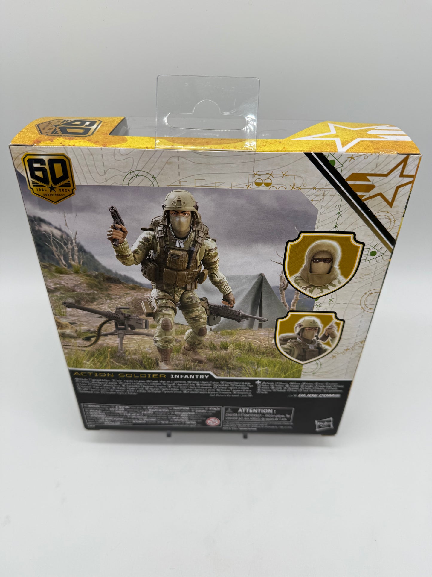 Hasbro 2024 G.I.Joe 60th Anniversary Classified Series Action Soldier Infantry