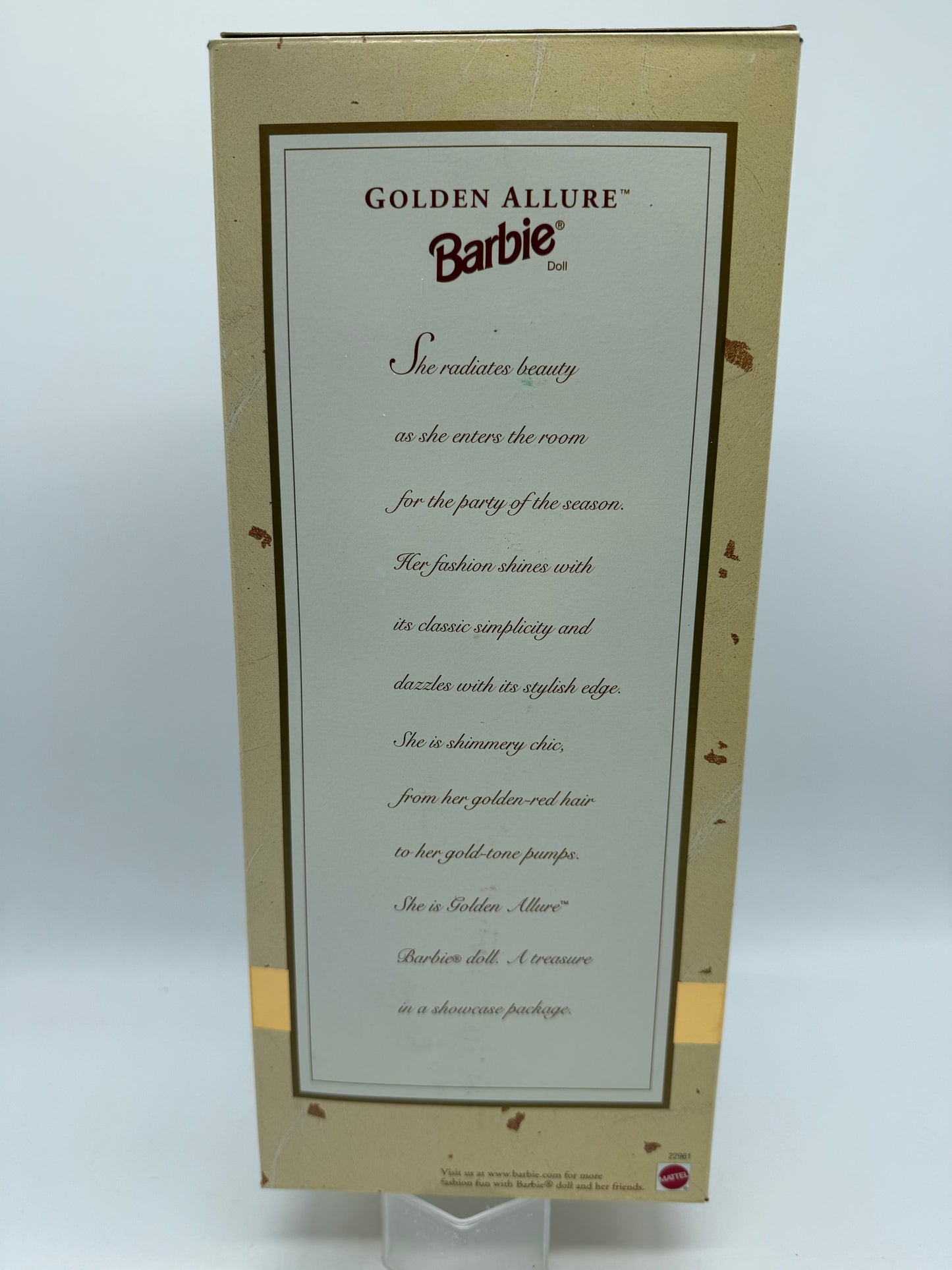 Golden Allure Barbie 1991 Mattel