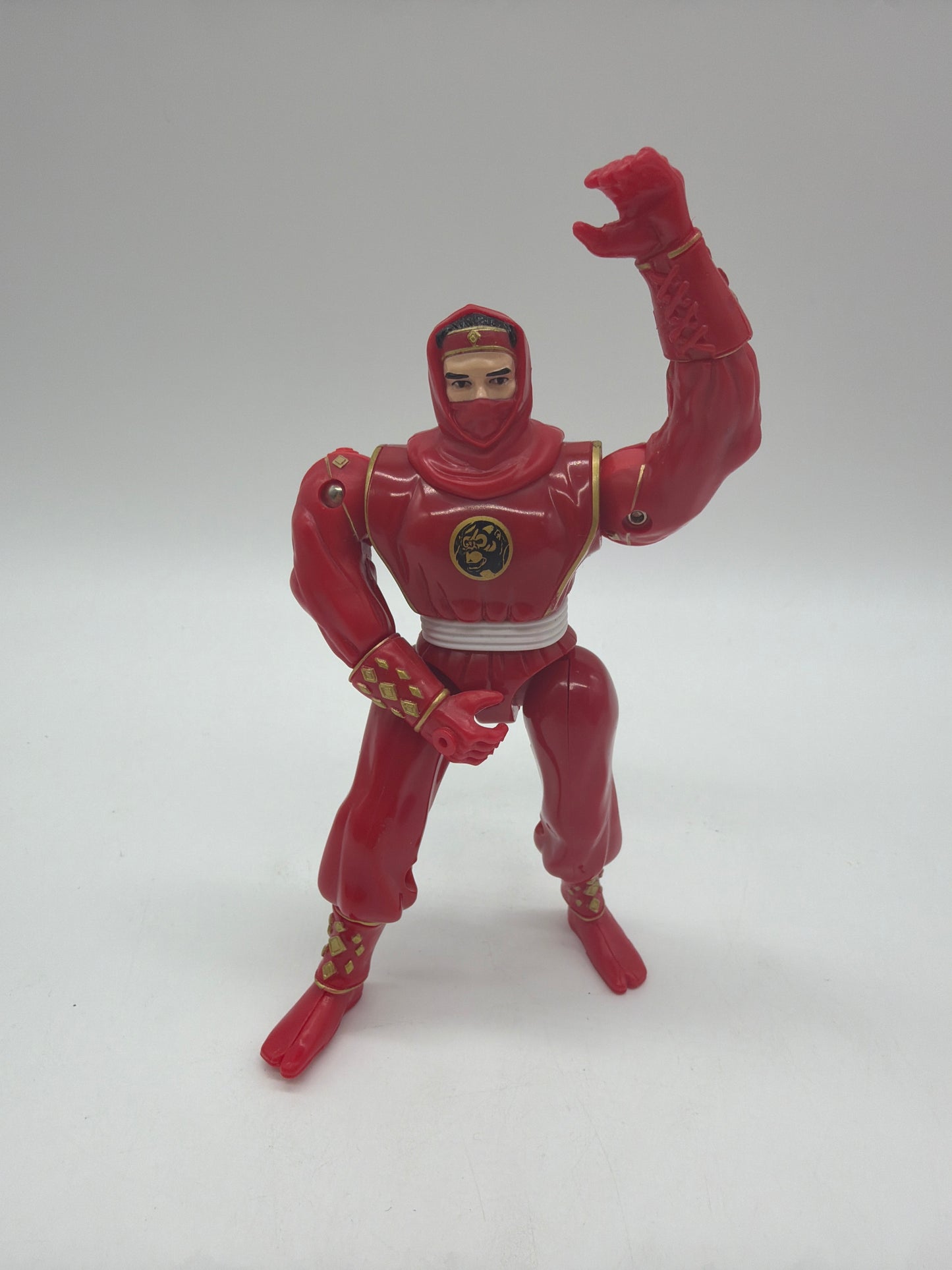 Bandai 1995 Mighty Morphin Power Rangers Ninja Rangers Set of 6 Action Figures