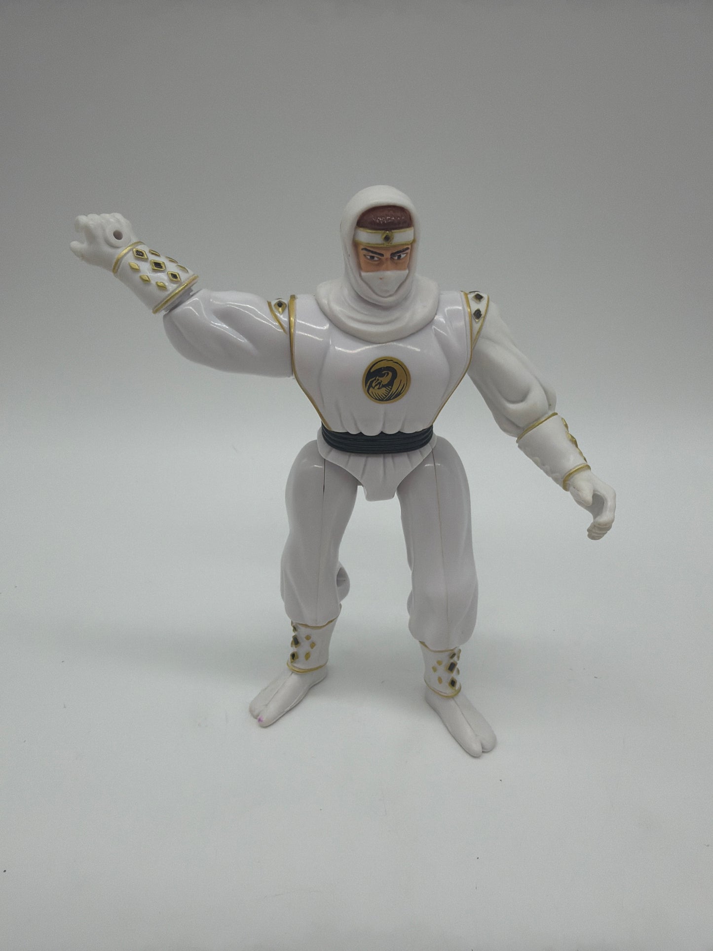 Bandai 1995 Mighty Morphin Power Rangers Ninja Rangers Set of 6 Action Figures