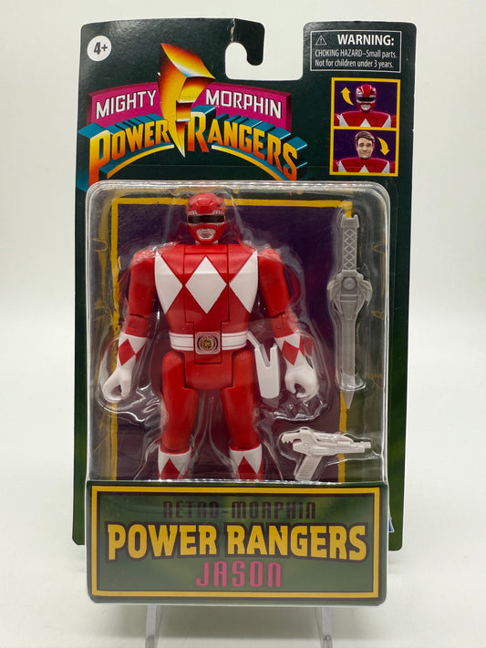Hasbro 2020 Mighty Morphin Power Rangers Retro Morphin Power Rangers Jason Red