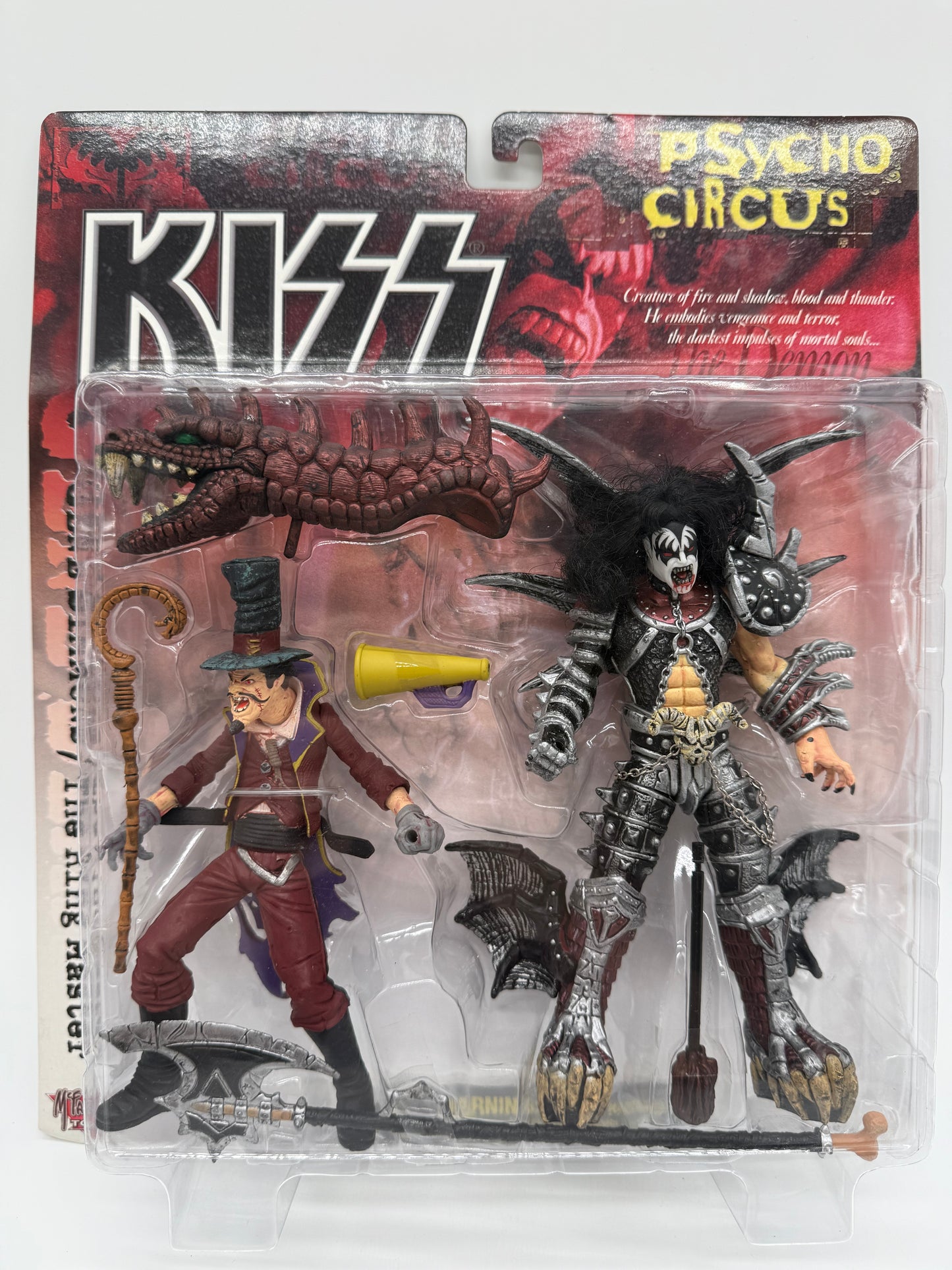 McFarlane Toys 1998 Kiss Psycho Circus Ultra Action Figures Set