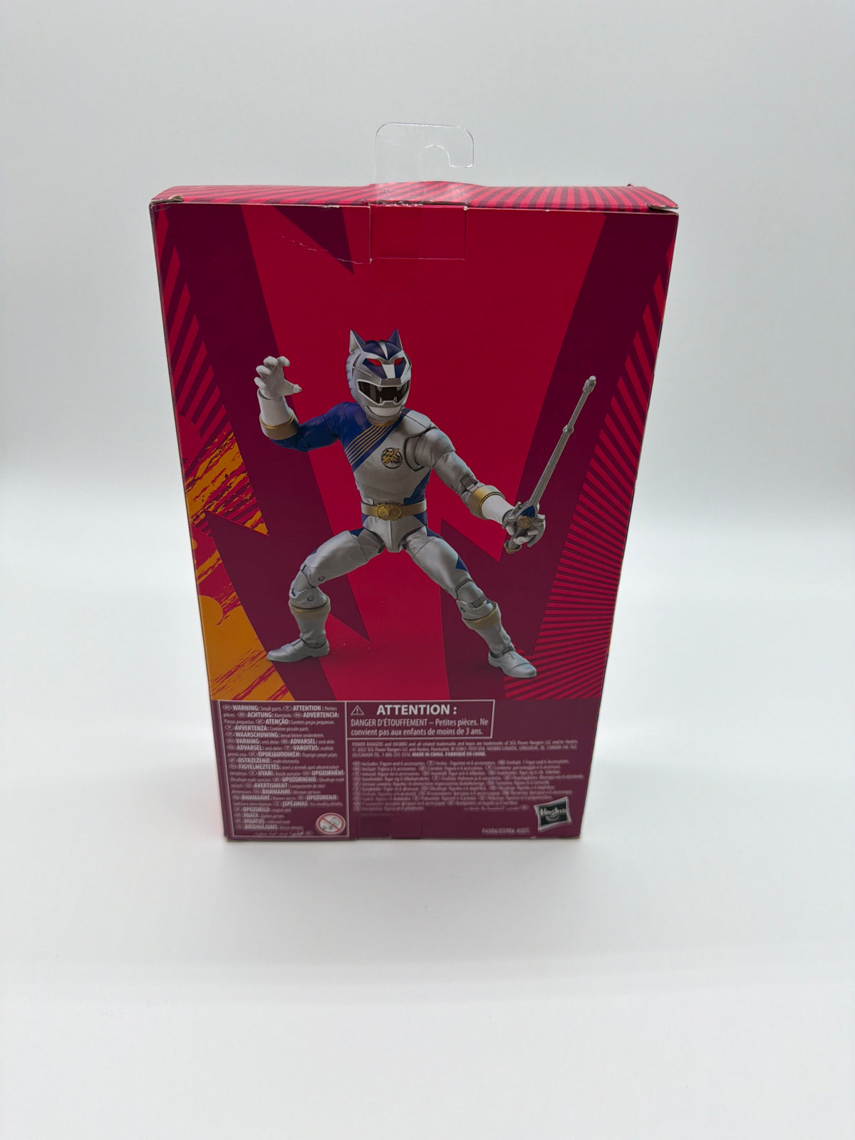 Hasbro 2022 Power Ranger Lightning Collection Wild Force Lunar Wolf Ranger