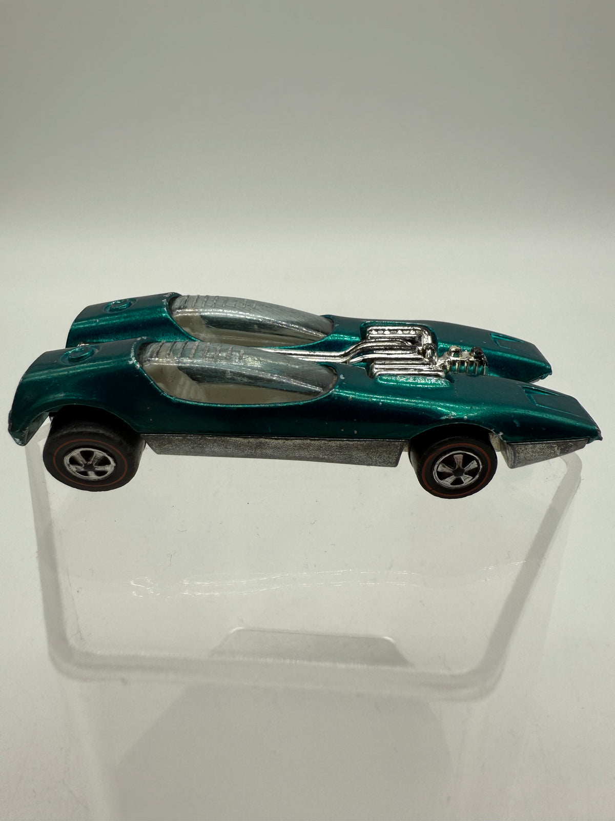 Hot Wheels Vintage 1969 Redline Splittin Image Aqua Green Mattel, photo 4 of 14