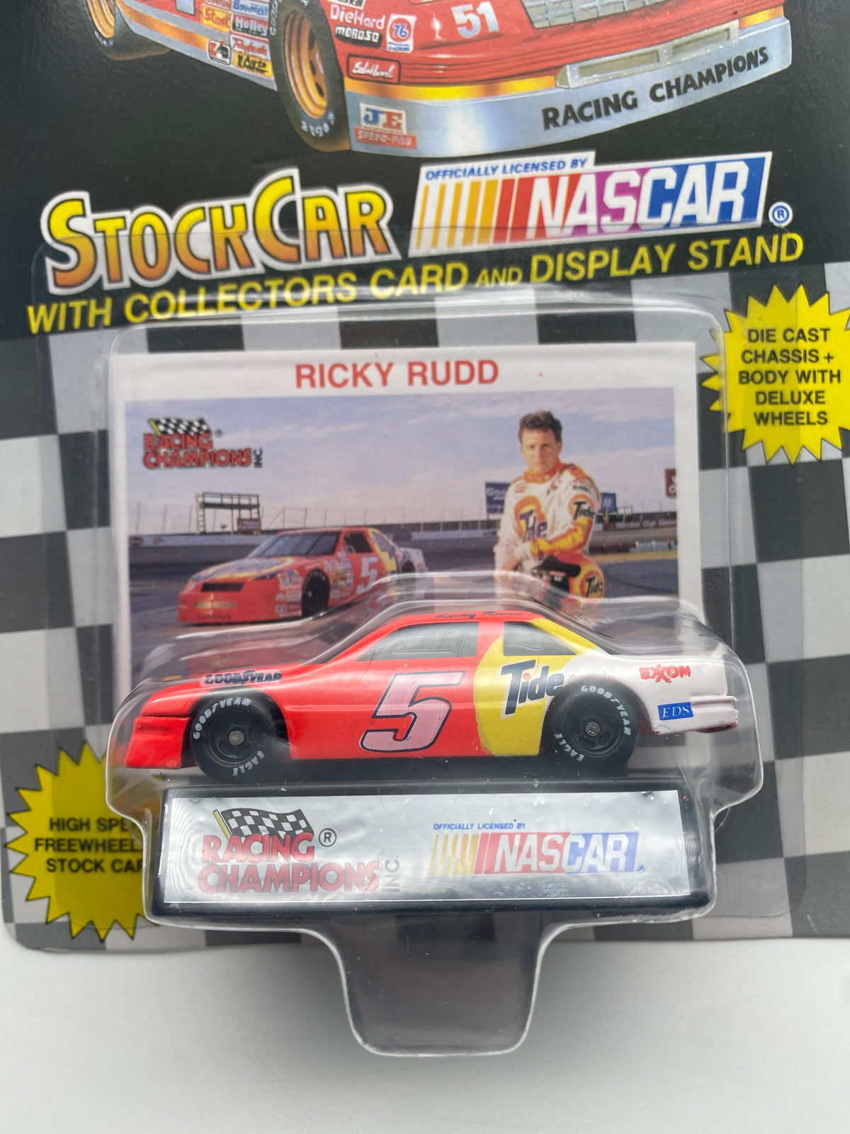 Racing Champions Nascar Stock Car 1992 Ricky Rudd #5 Tide 1:64 Die-Cast Car, photo 5 of 6