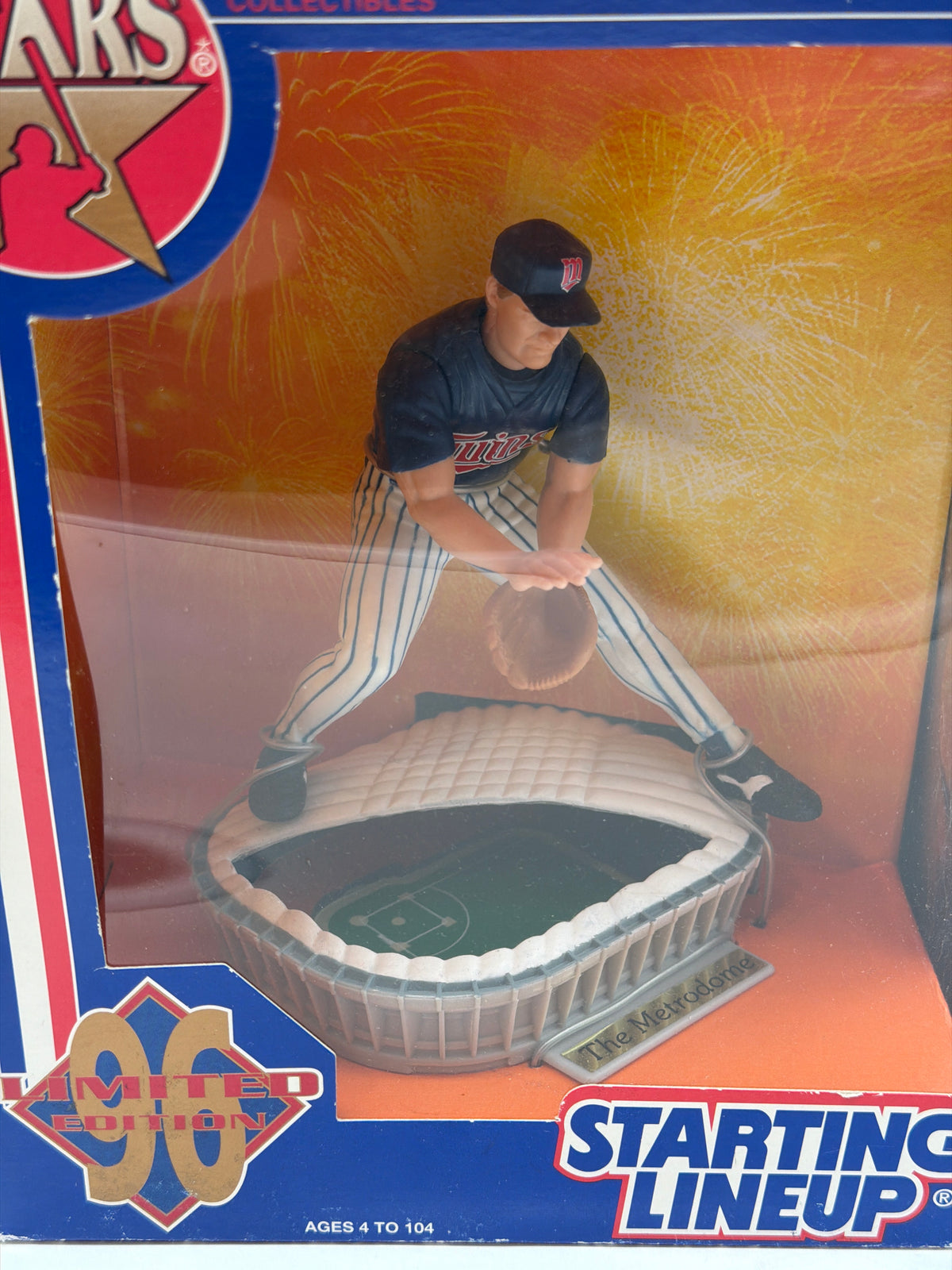 Kenner 1996 Starting Lineup Stadium Stars Chuck Knoblauch