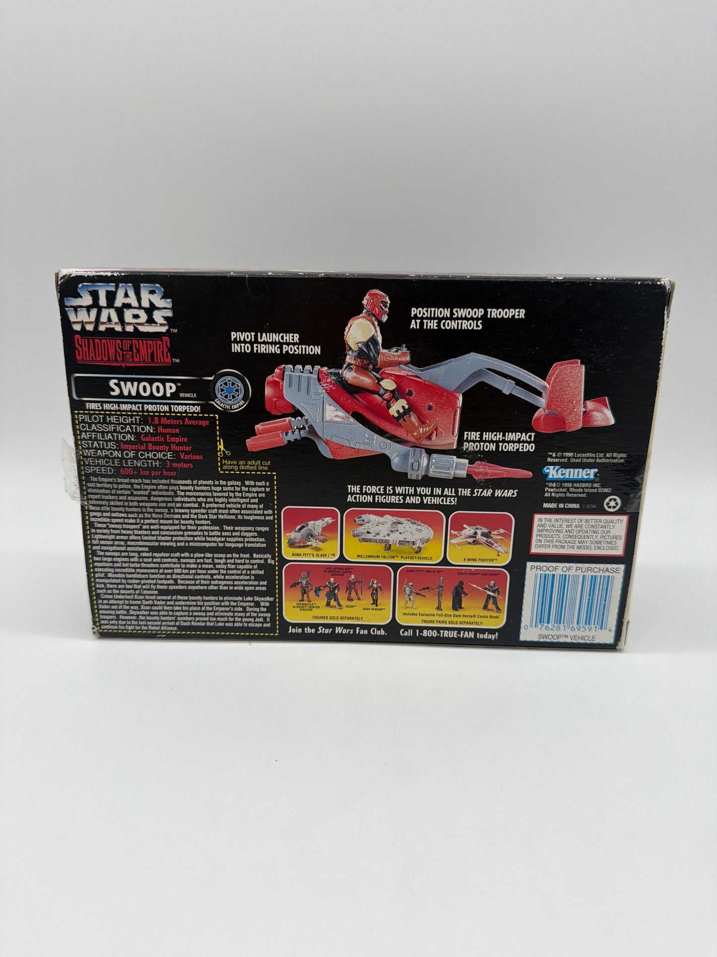 Kenner Star Wars 1996 Shadows of the Empire Swoop