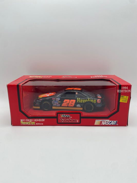 Racing Champions 1994 Edition Stock Car Replica Havoline #28 1:24 Die-Cast