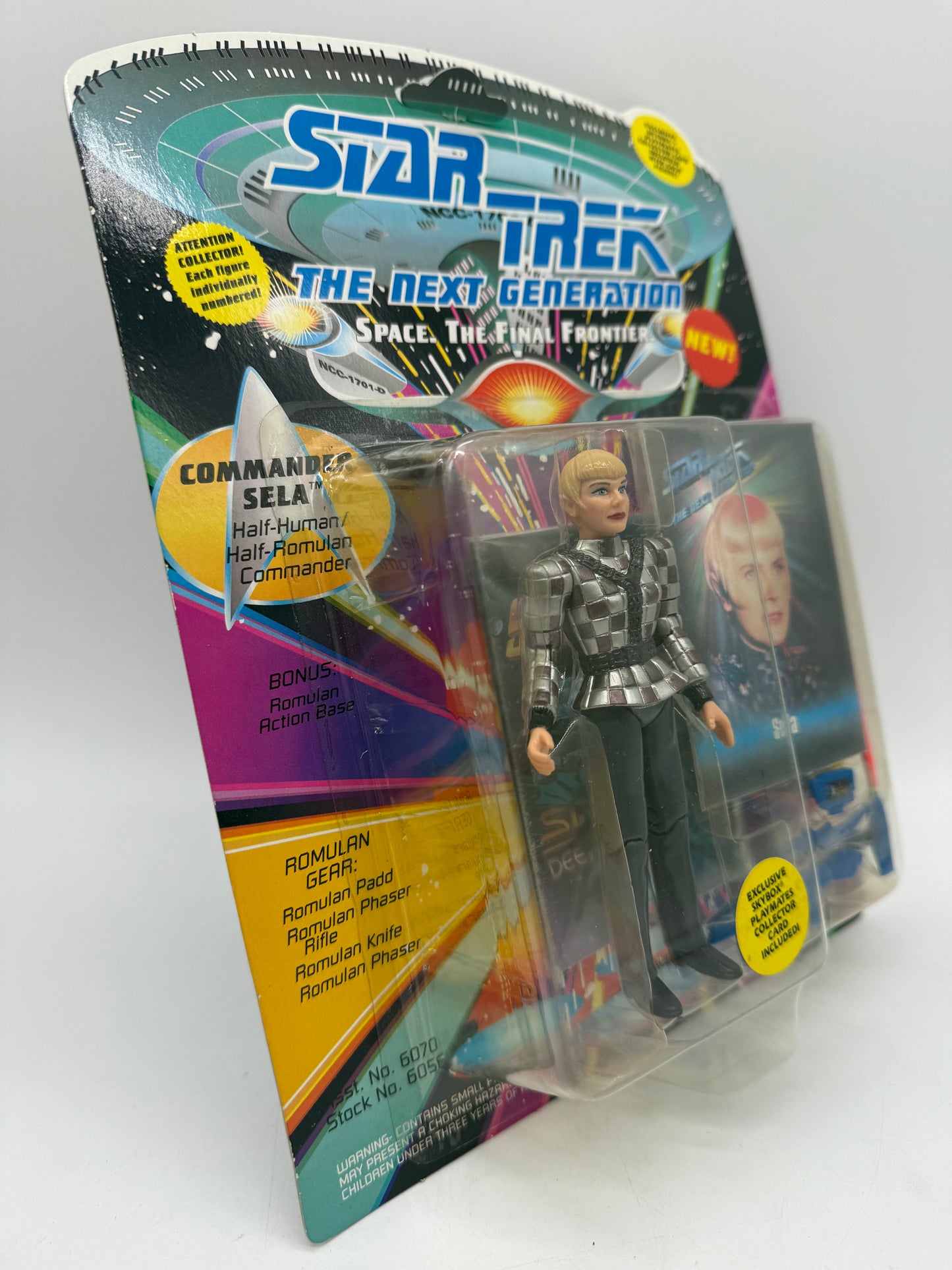 Playmates 1993 Star Trek Next Generation Commander Sela