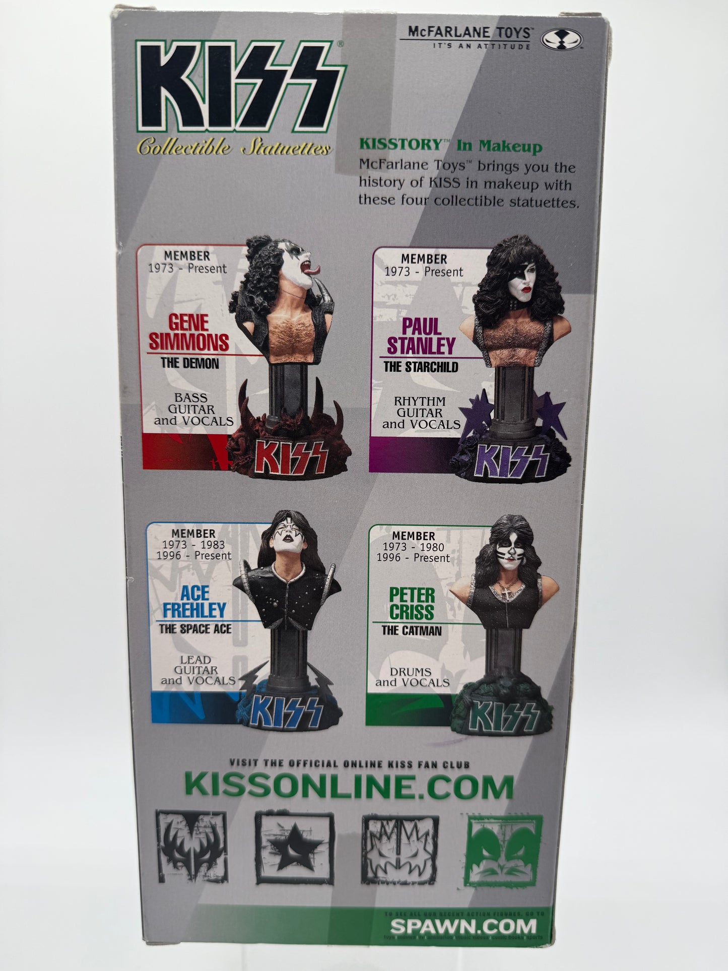 McFarlane Toys 2002 Kiss Collectible Statuette Set