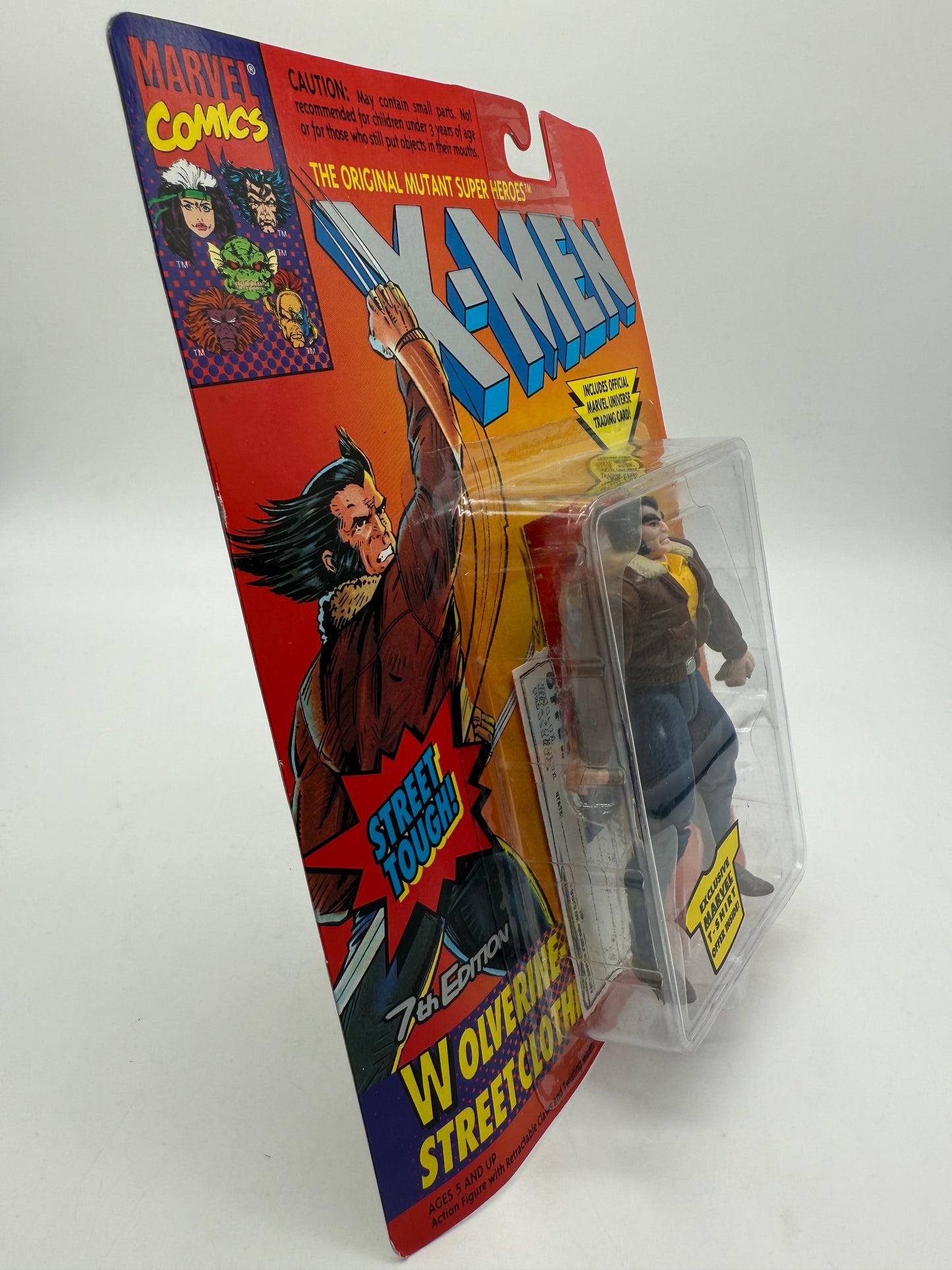 The Original Mutant Super Heroes 7th Edition Wolverine Street Clothes 1994 Marvel
