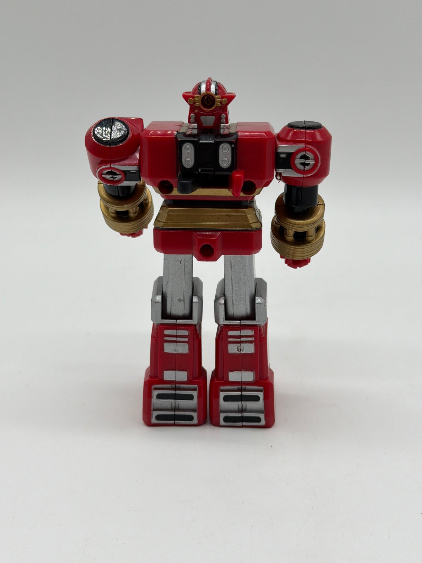Bandai 1996 Mighty Morphin Power Rangers Red Zeo Battlezord 5”