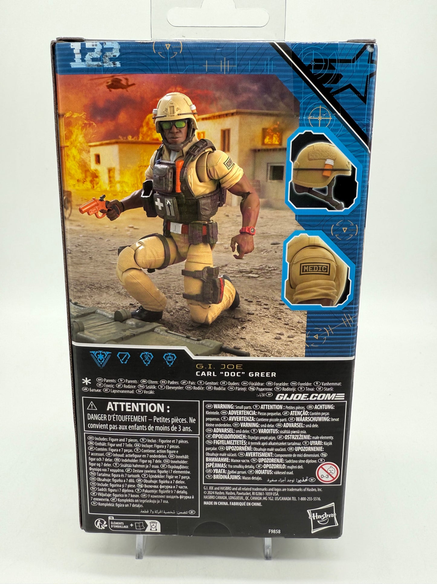 Hasbro 2024 G.I.Joe Classified Series #122 Carl "Doc" Greer