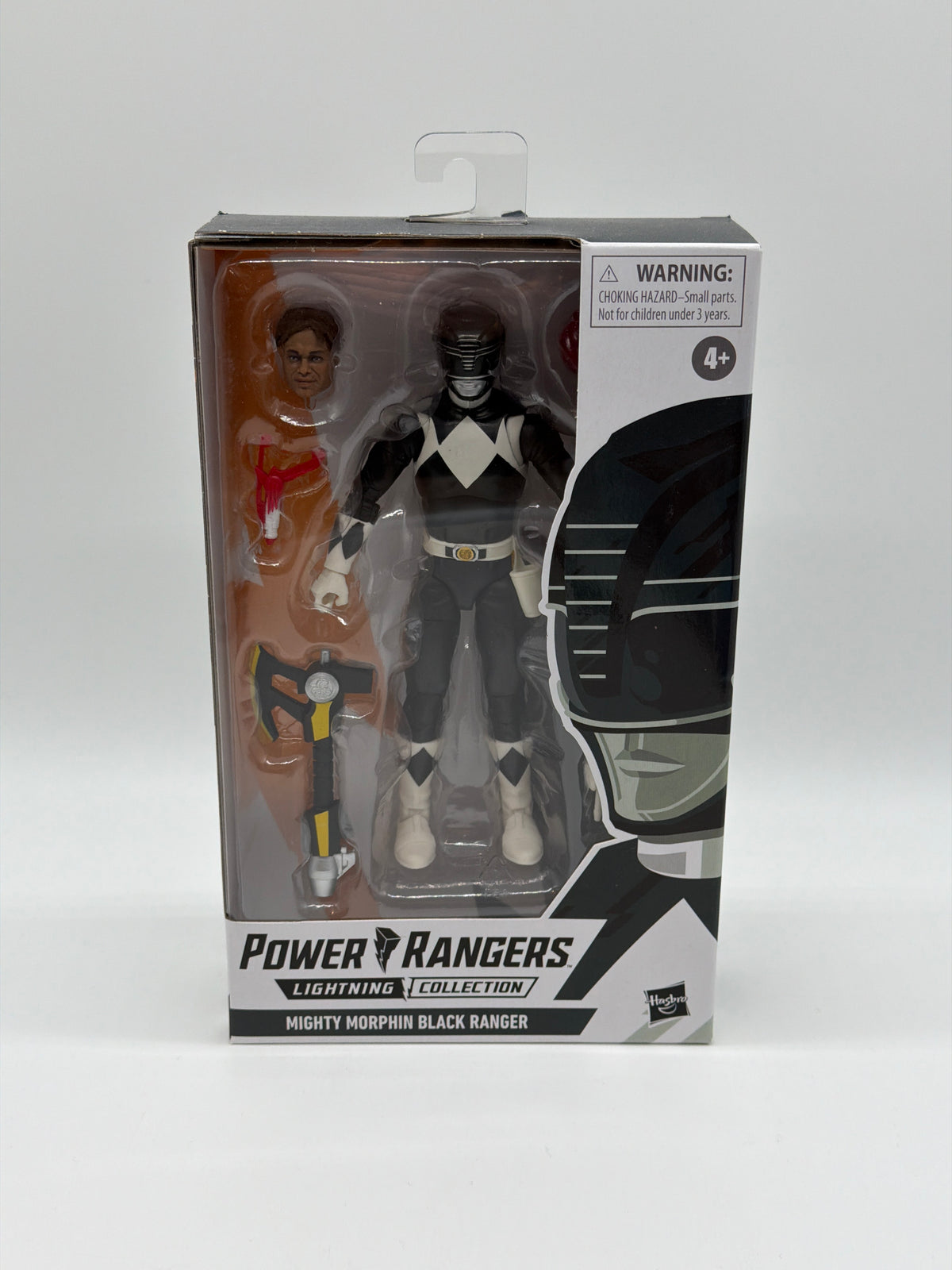 Hasbro 2020 Power Rangers Lightning Collection Mighty Morphin Black Ranger Action Figure