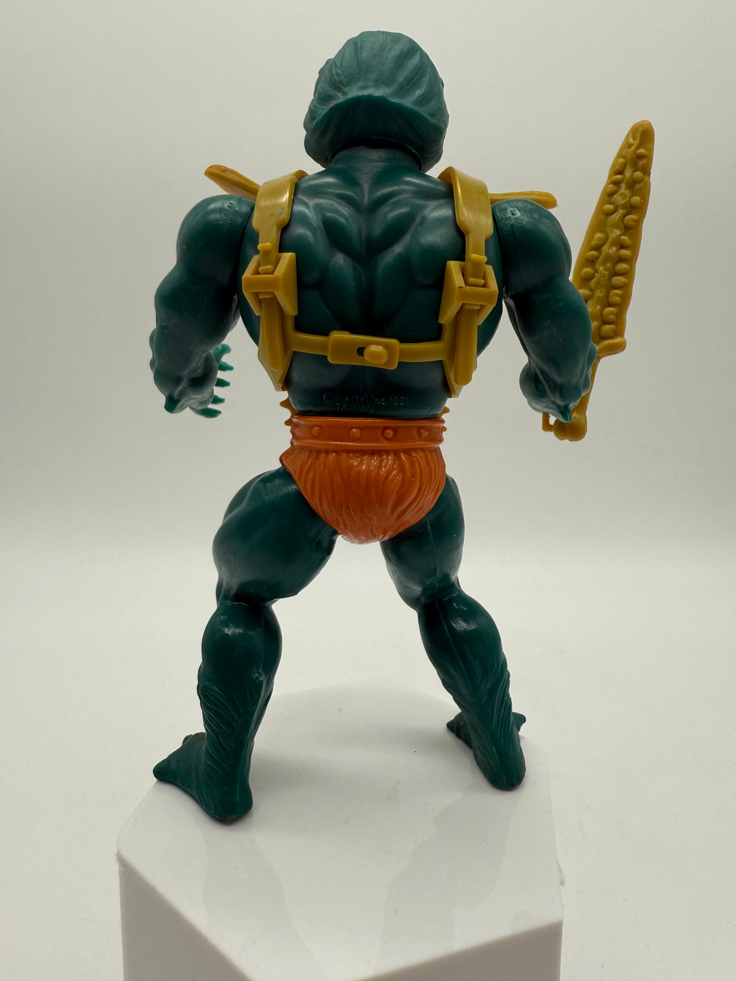 Mattel 1985 Vintage Masters of the Universe Mer Man (Normal Orange Belt)