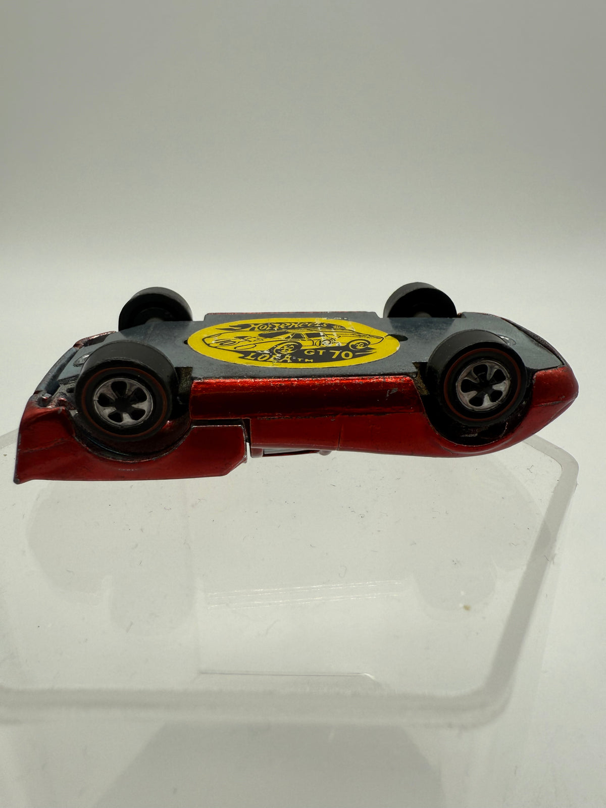 Hot Wheels Vintage 1969 Redline Lola GT70 Red Mattel, photo 12 of 15