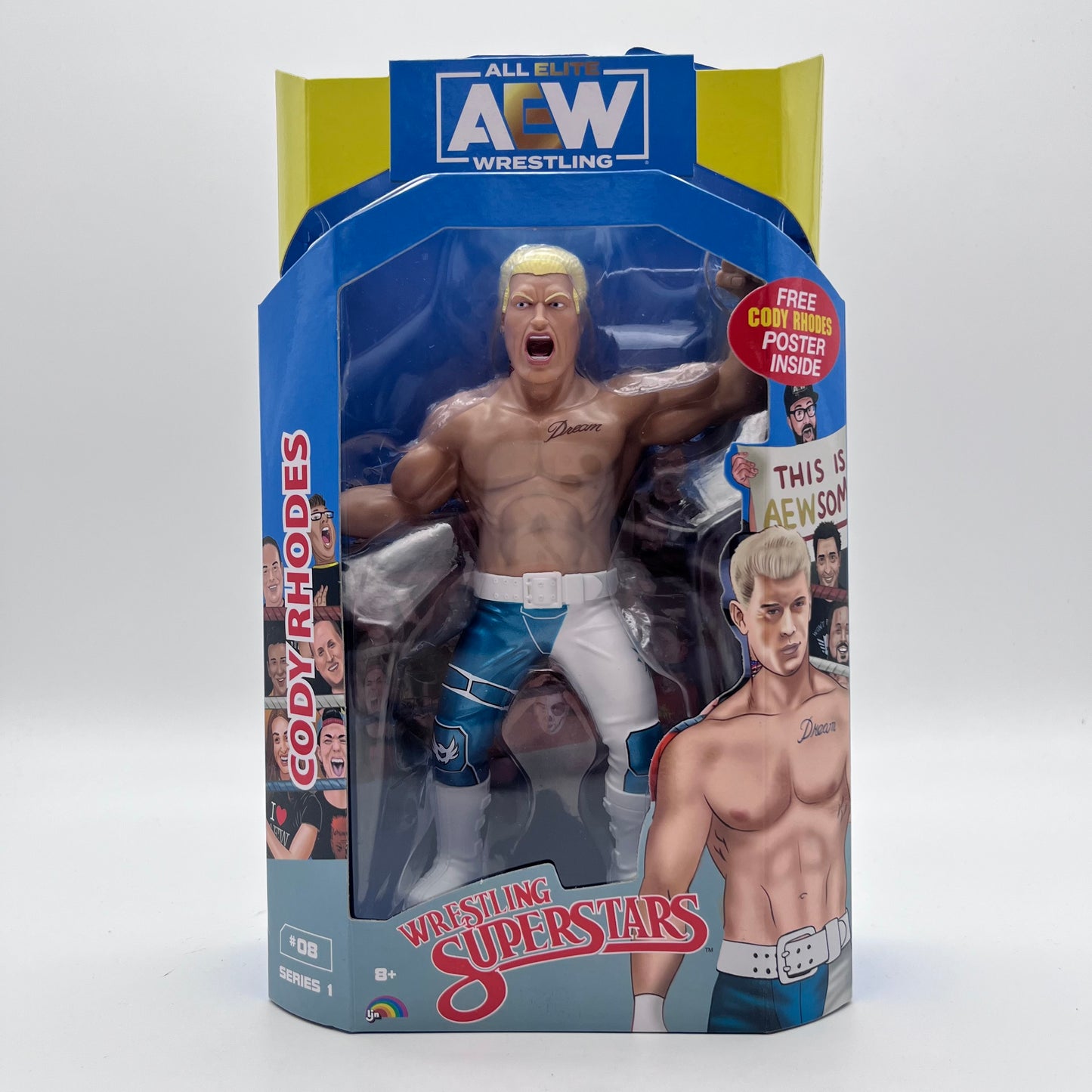 AEW Wrestling Super Stars Action Figure Cody Rhodes