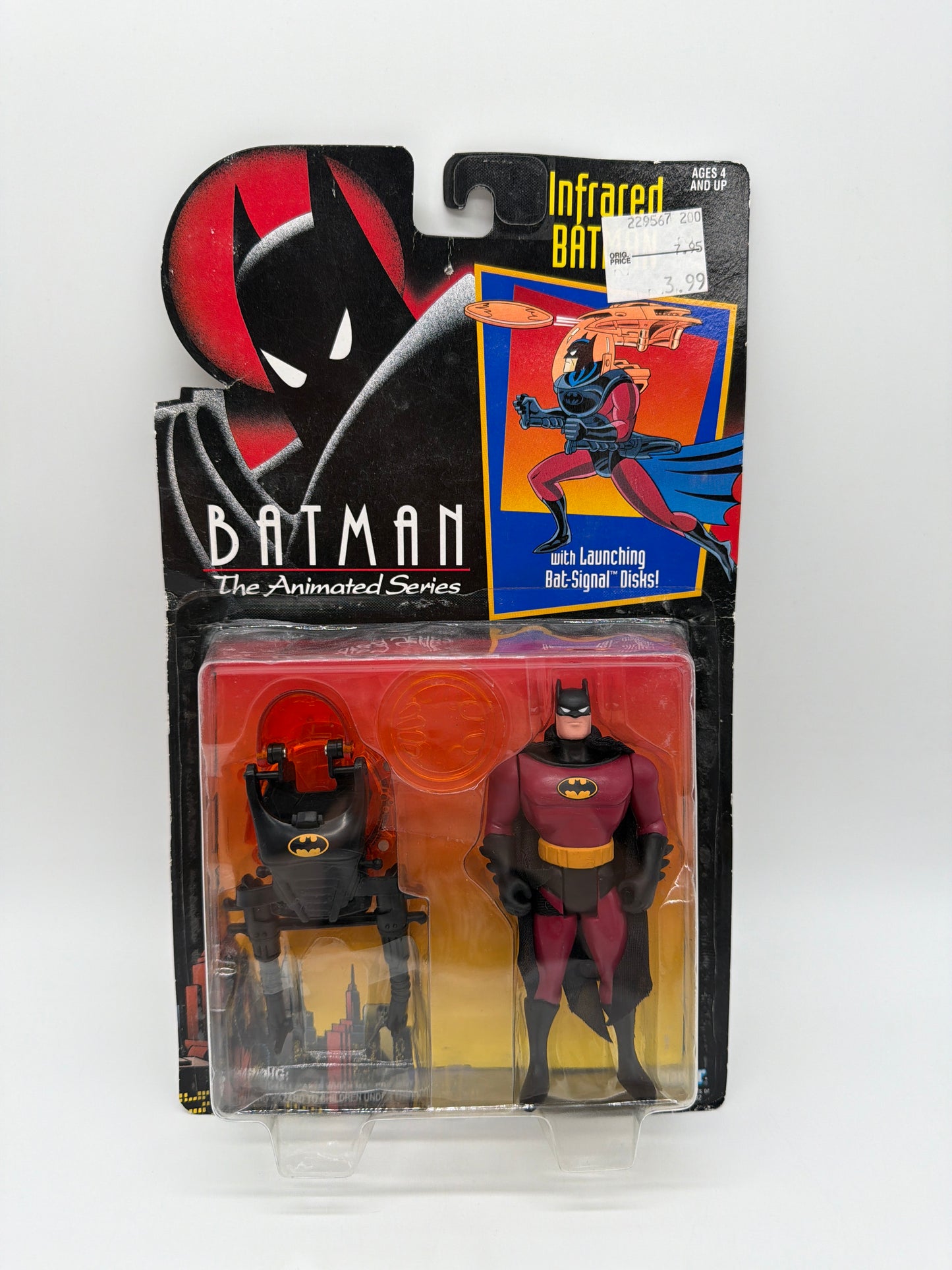 Kenner 1993 Batman The Animated Series Infrared Batman