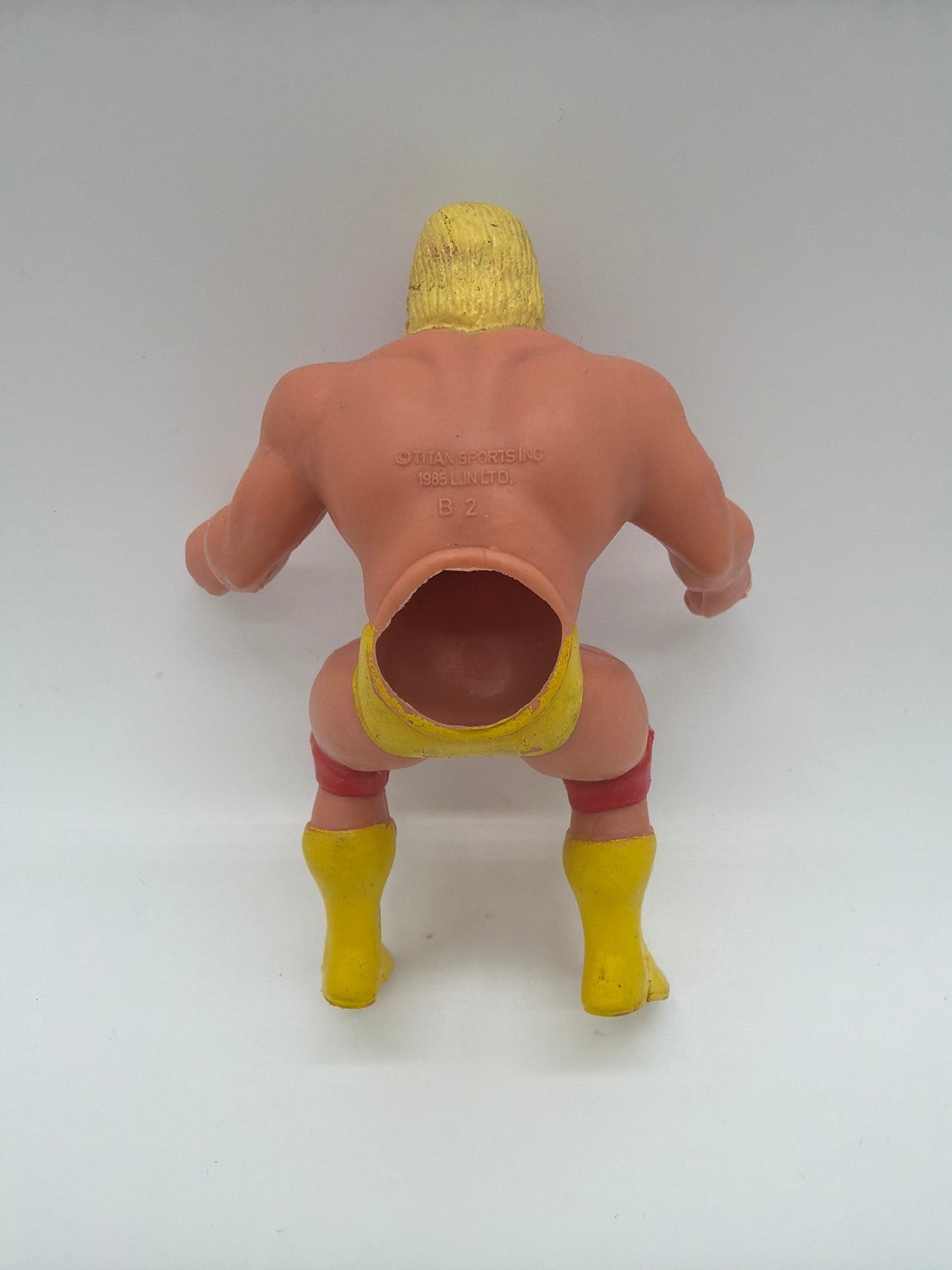 LJN Titan Sports 1985 Hulk Hogan Action Figure Finger Puppet