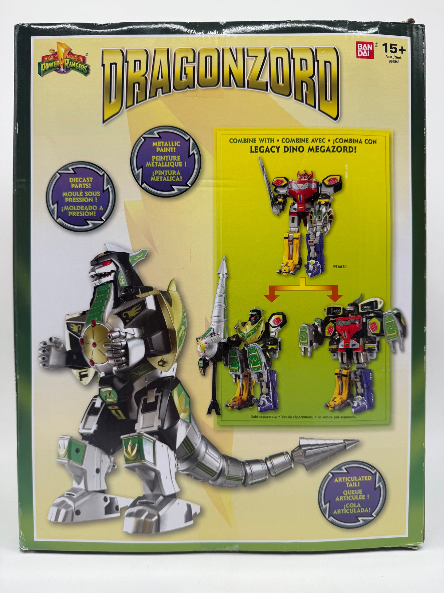 Might Morphin Power Rangers Legacy Dragonzord 2017 Ban Dai