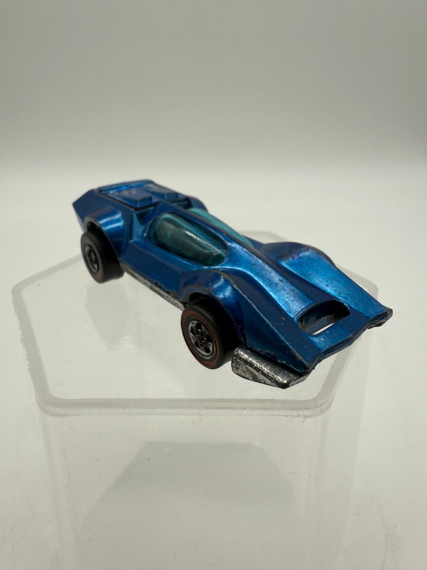 Hot Wheels Vintage 1970 Redline Bugeye Blue Mattel