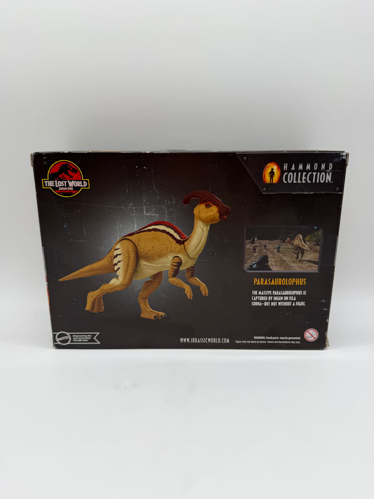 Mattel 2022 Jurassic World Hammond Collection Parasaurolophus, photo 3 of 6