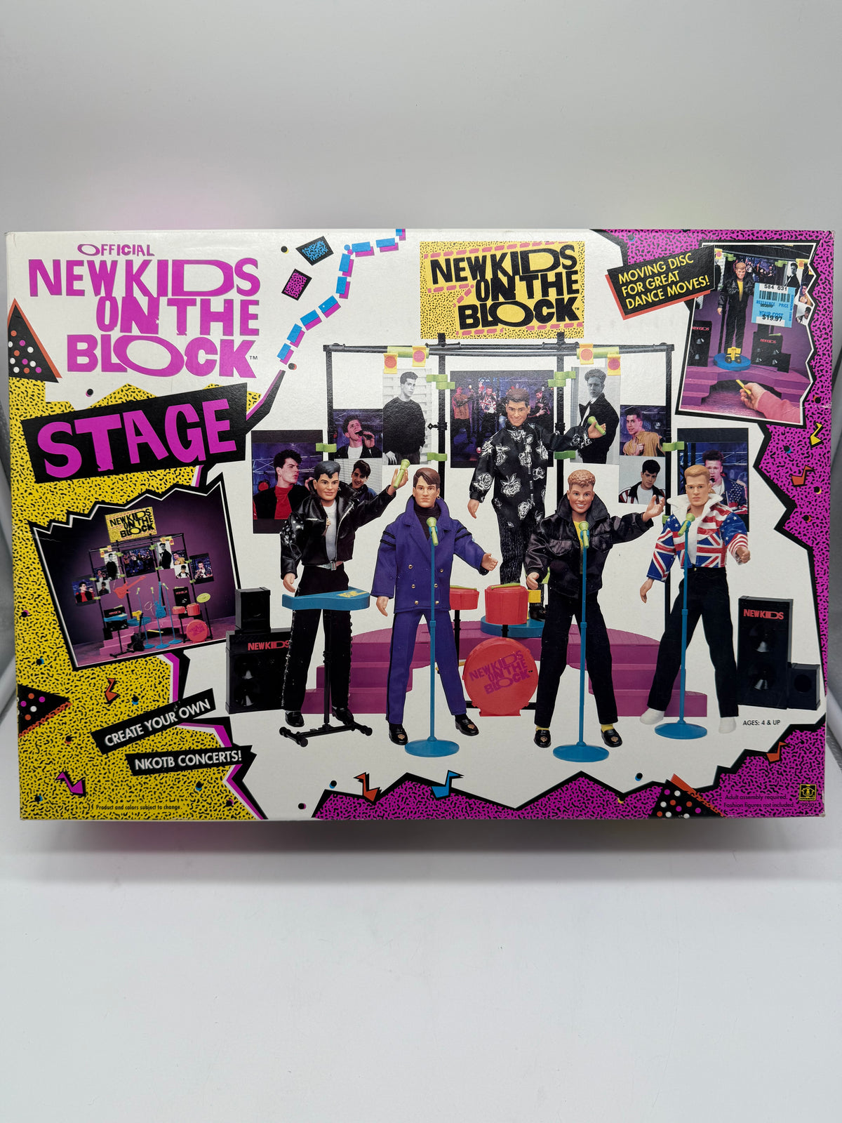 Official New Kids on The Block Stage 1990 Big Step Productions, photo 1 of 5