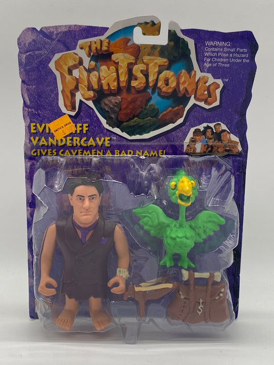 Mattel 1993 The Flinstones Evil Cliff Vandercave Action Figure