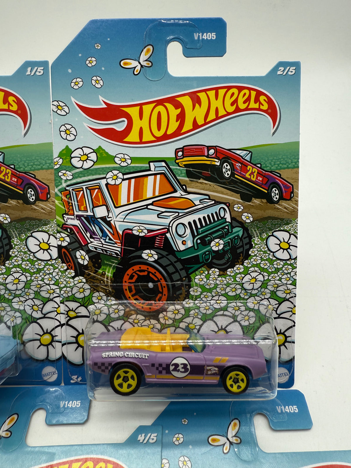 Hot Wheels Spring Easter Series 5 Car Set 2021 Mattel, photo 3 of 6