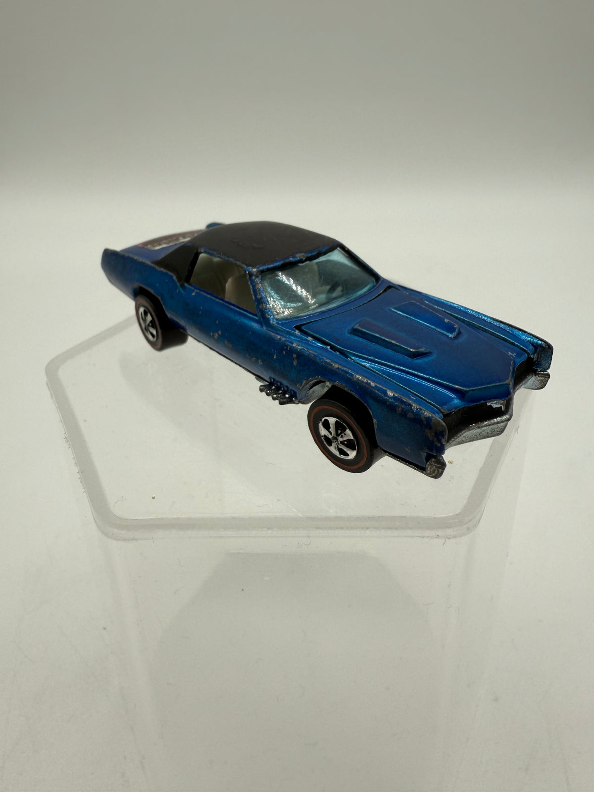 Hot Wheels Vintage Sweet 16 Redline Custom Eldorado (Blue) 1967 Mattel, photo 4 of 17
