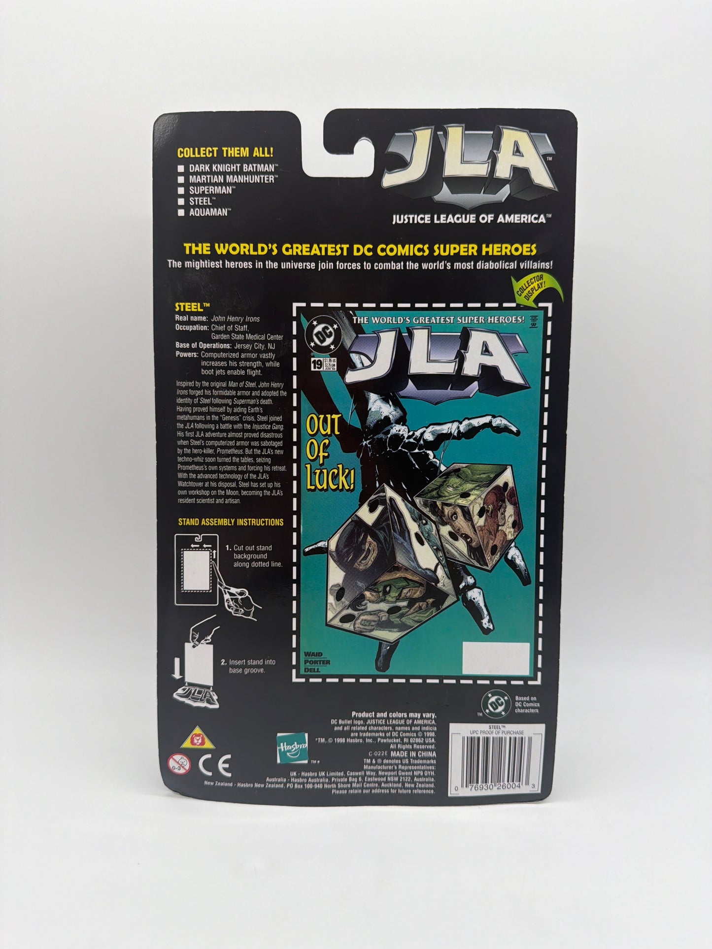 Kenner 1998 Justice League of America (JLA) Steel
