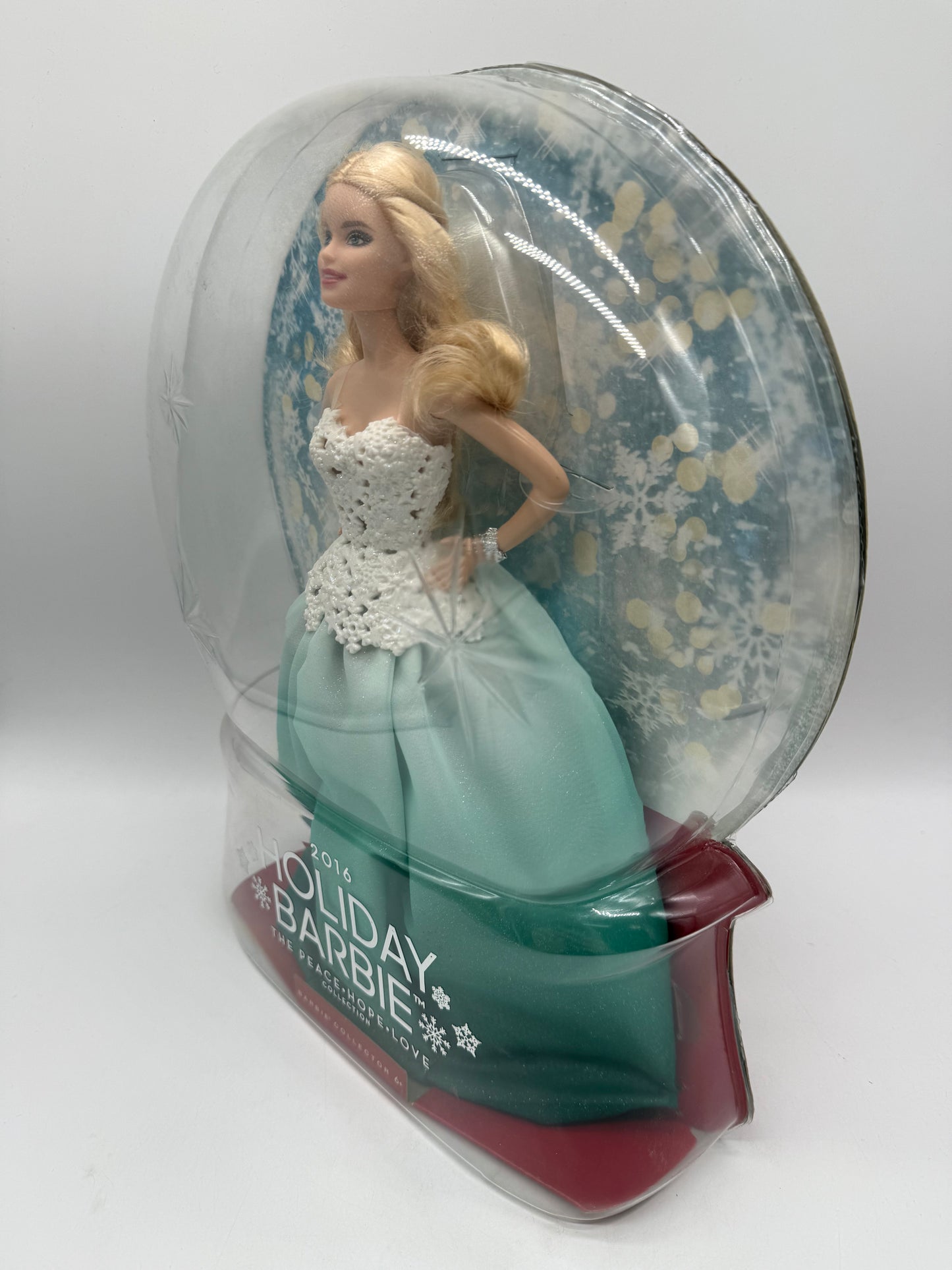 Mattel 2016 Holiday Barbie The Peace, Hope, Love Collection