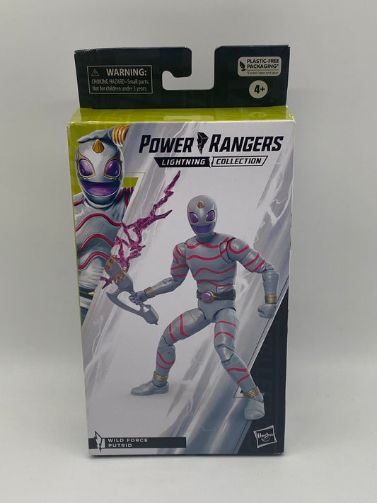Hasbro Power Rangers 2022 Lightning Rangers Wild Force Putrid Action Figure