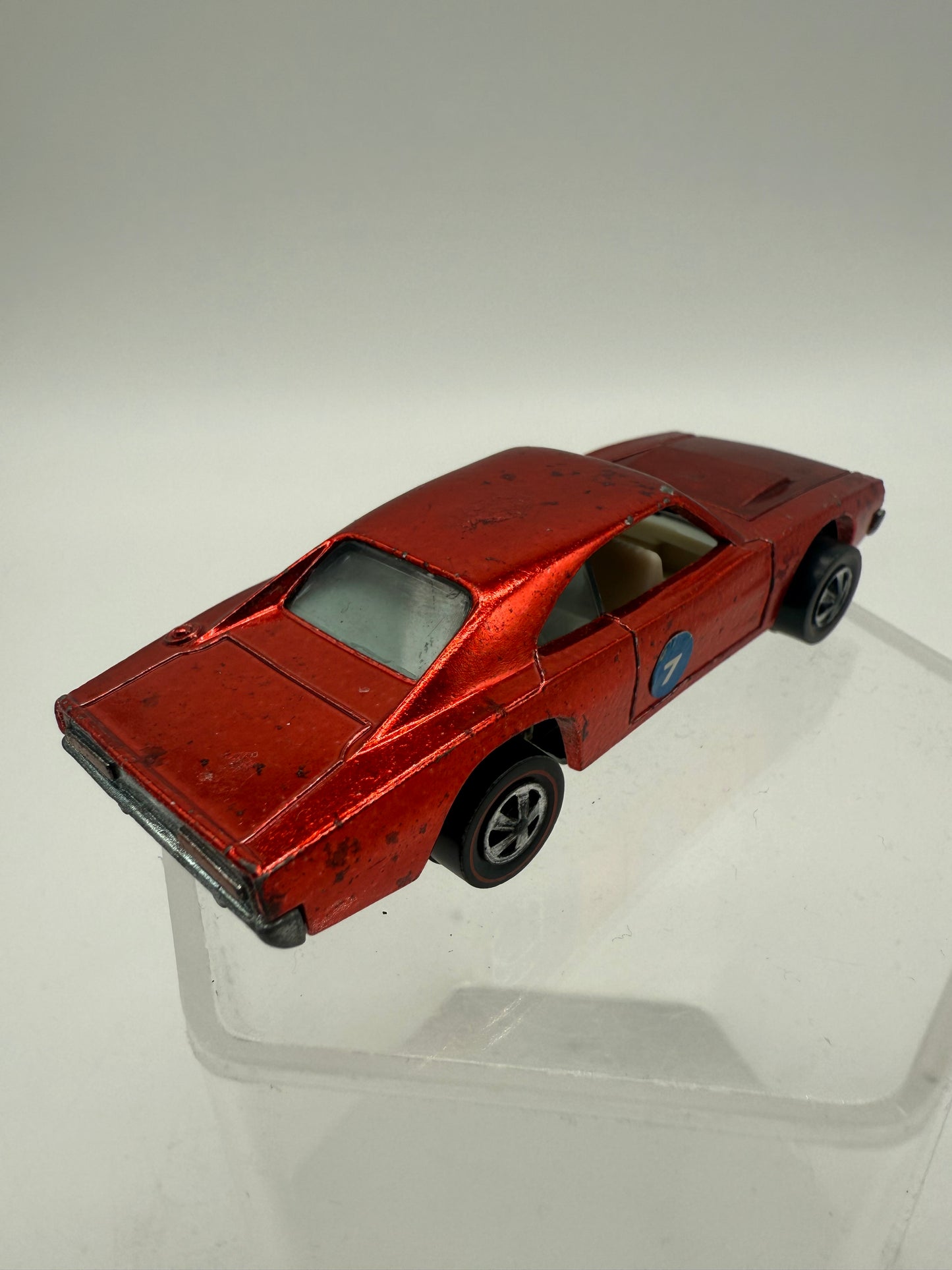 Hot Wheel Vintage Reline Custom Dodge Charger (Red) 1968 Mattel