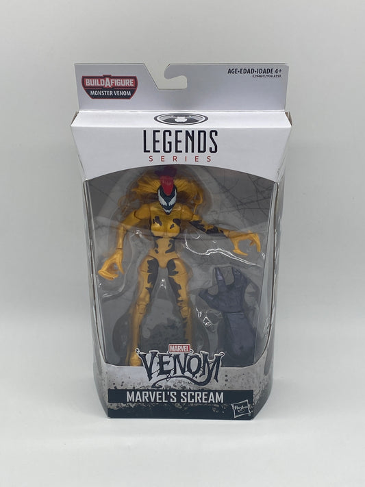 Hasbro Marvel Build A Figure Monster Venom Legends Series Marvel’s Scream