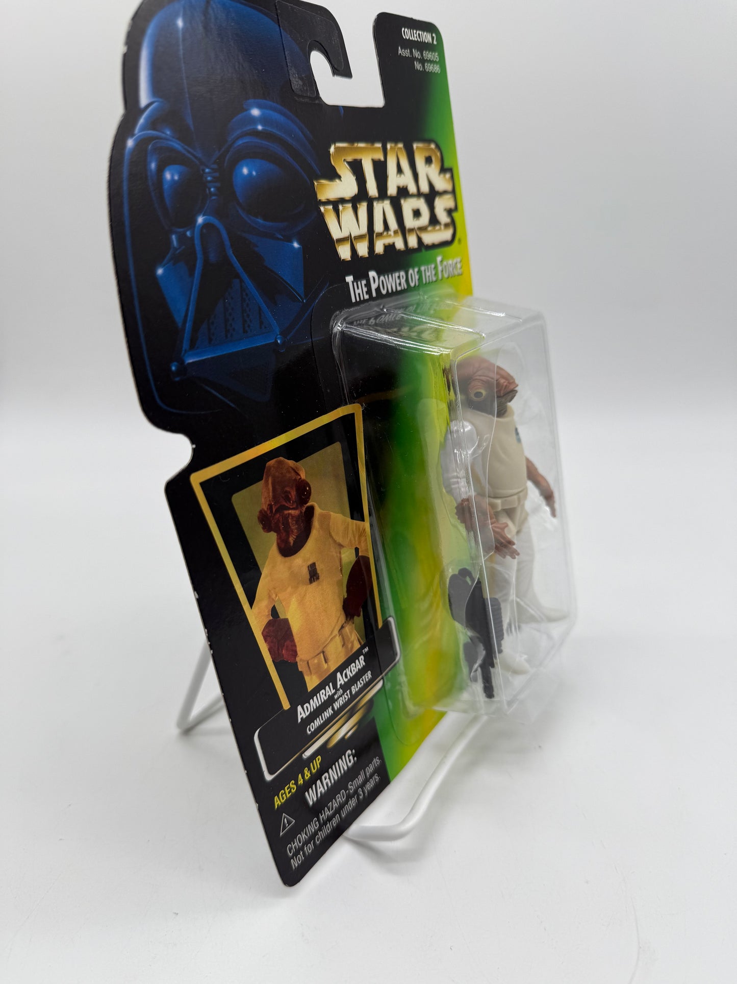Star Wars The Power Of the Force Admiral Ackbar 1997 Hasbro