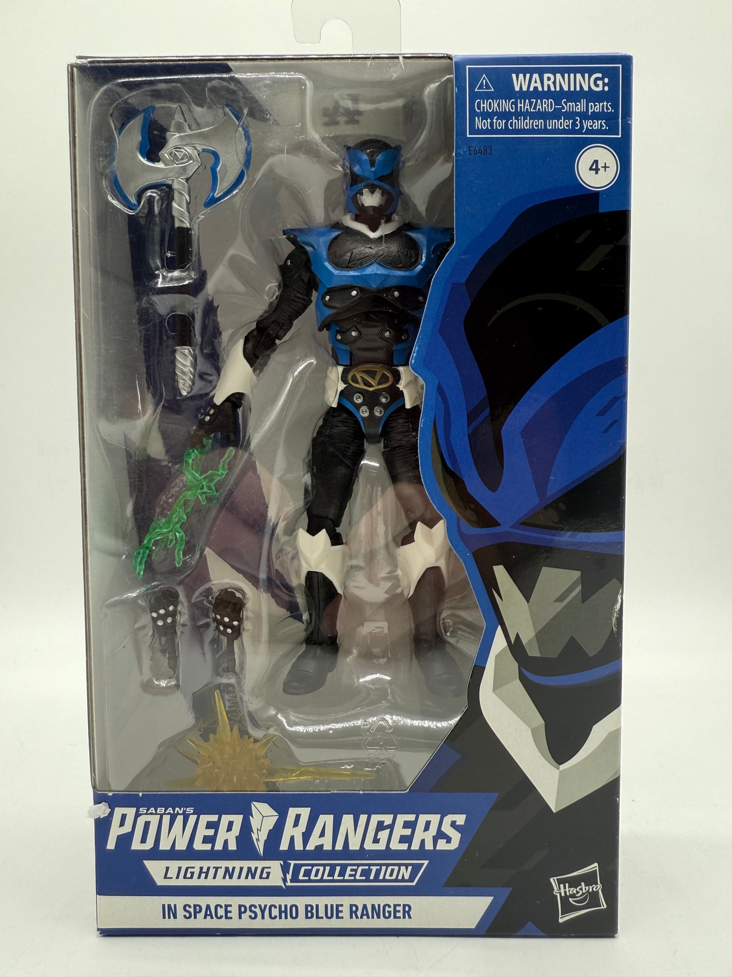 Power Rangers Lightning In Space Psycho Blue Range 2019 Hasbro
