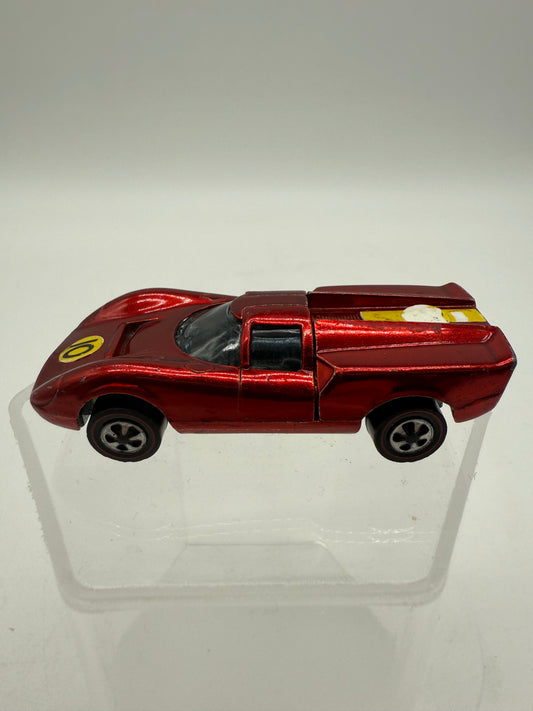 Hot Wheels Vintage 1969 Redline Lola GT70 Red Mattel