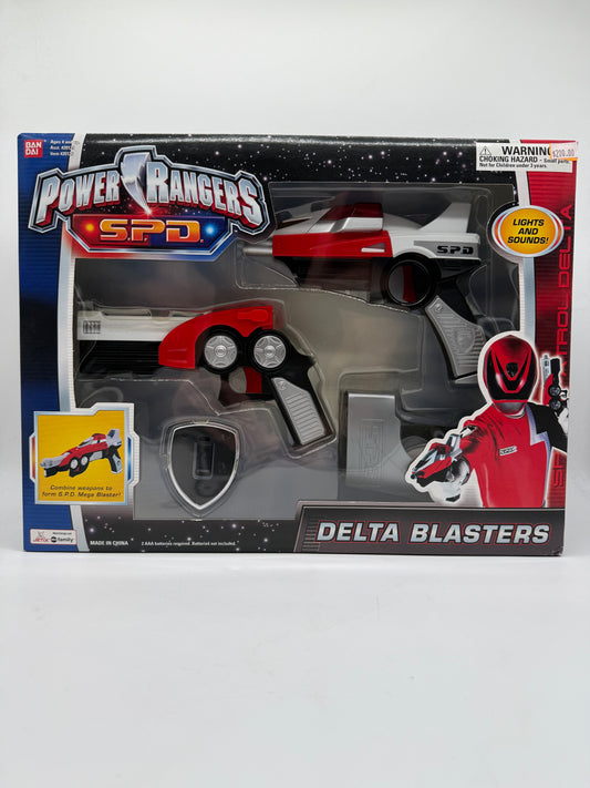Power Rangers S.P.D Delta Blasters 2004 Ban Dai